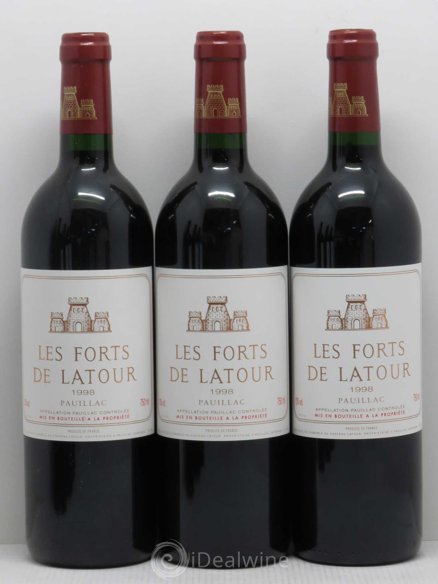 Les Forts de Latour Second Vin 1998 - Lot de 6 bouteilles - 1