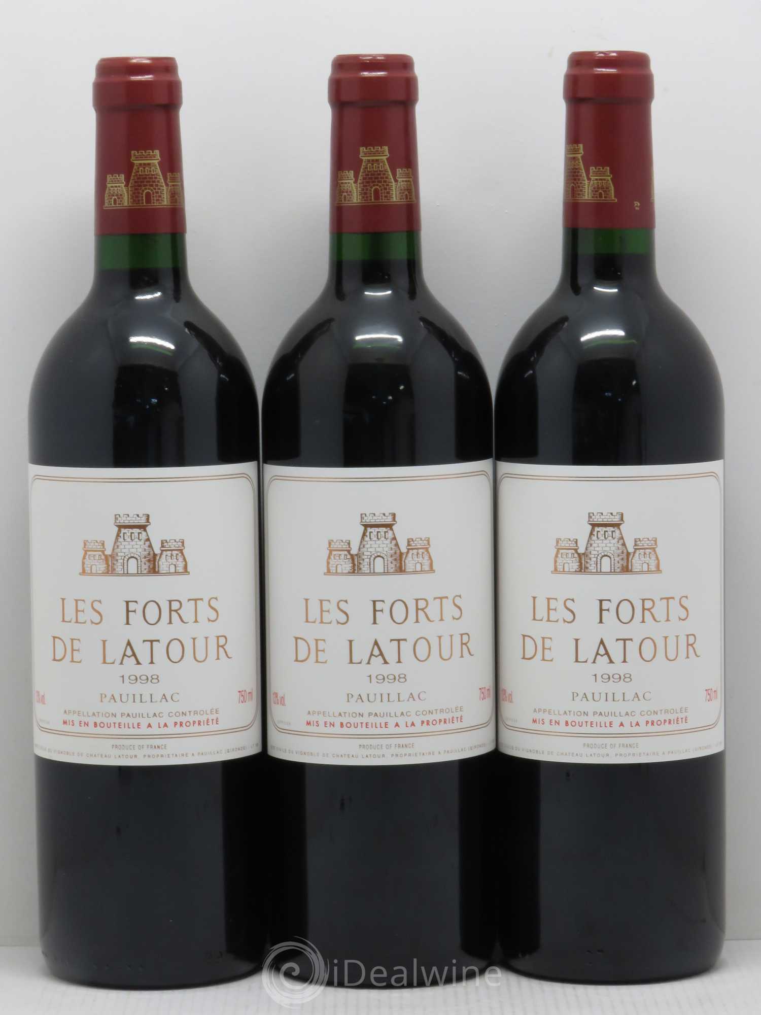 Les Forts de Latour Second Vin 1998 - Lot de 6 bouteilles - 2