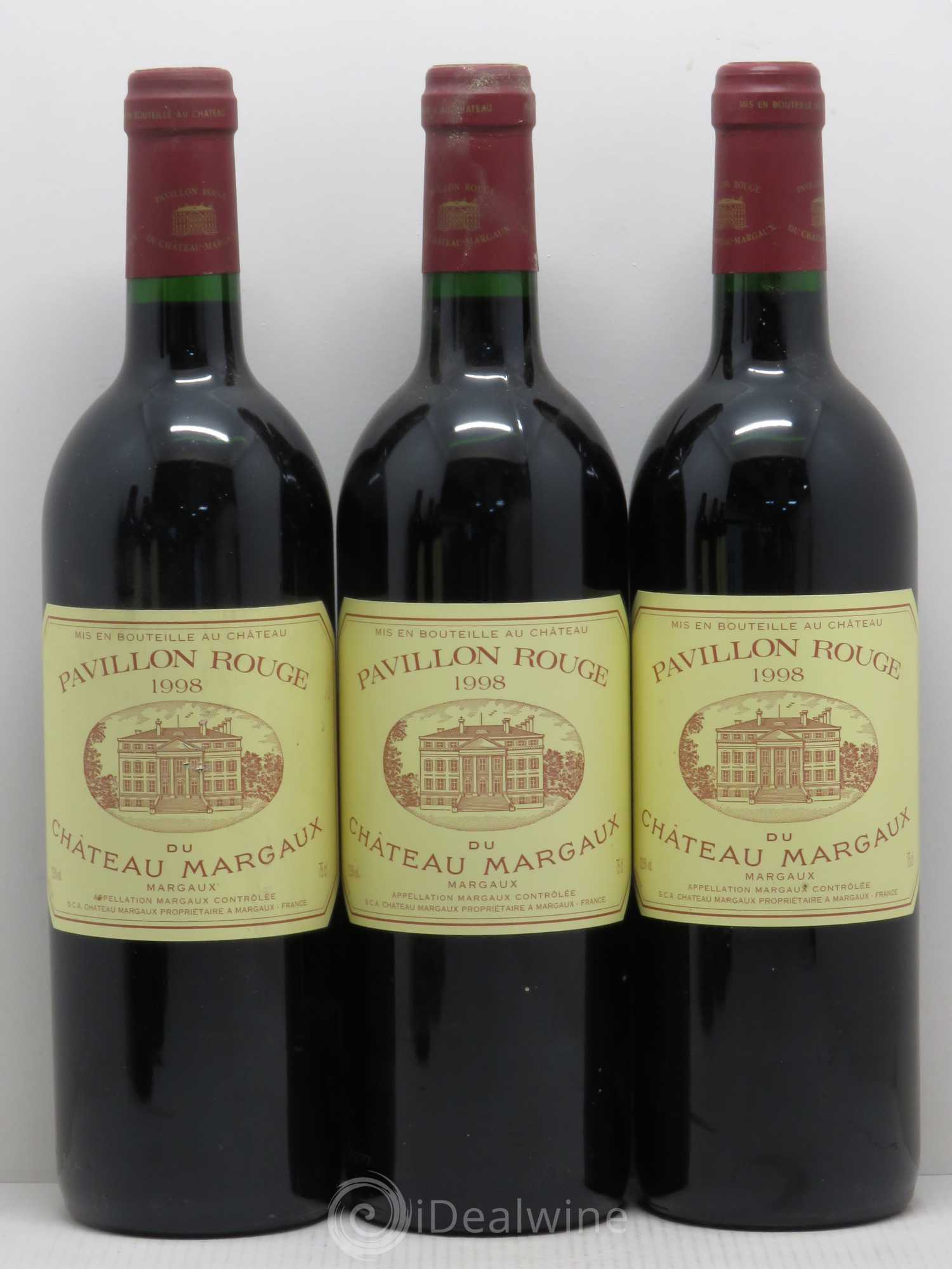 Pavillon Rouge du Château Margaux Second Vin 1998 - Lot de 6 bouteilles - 1