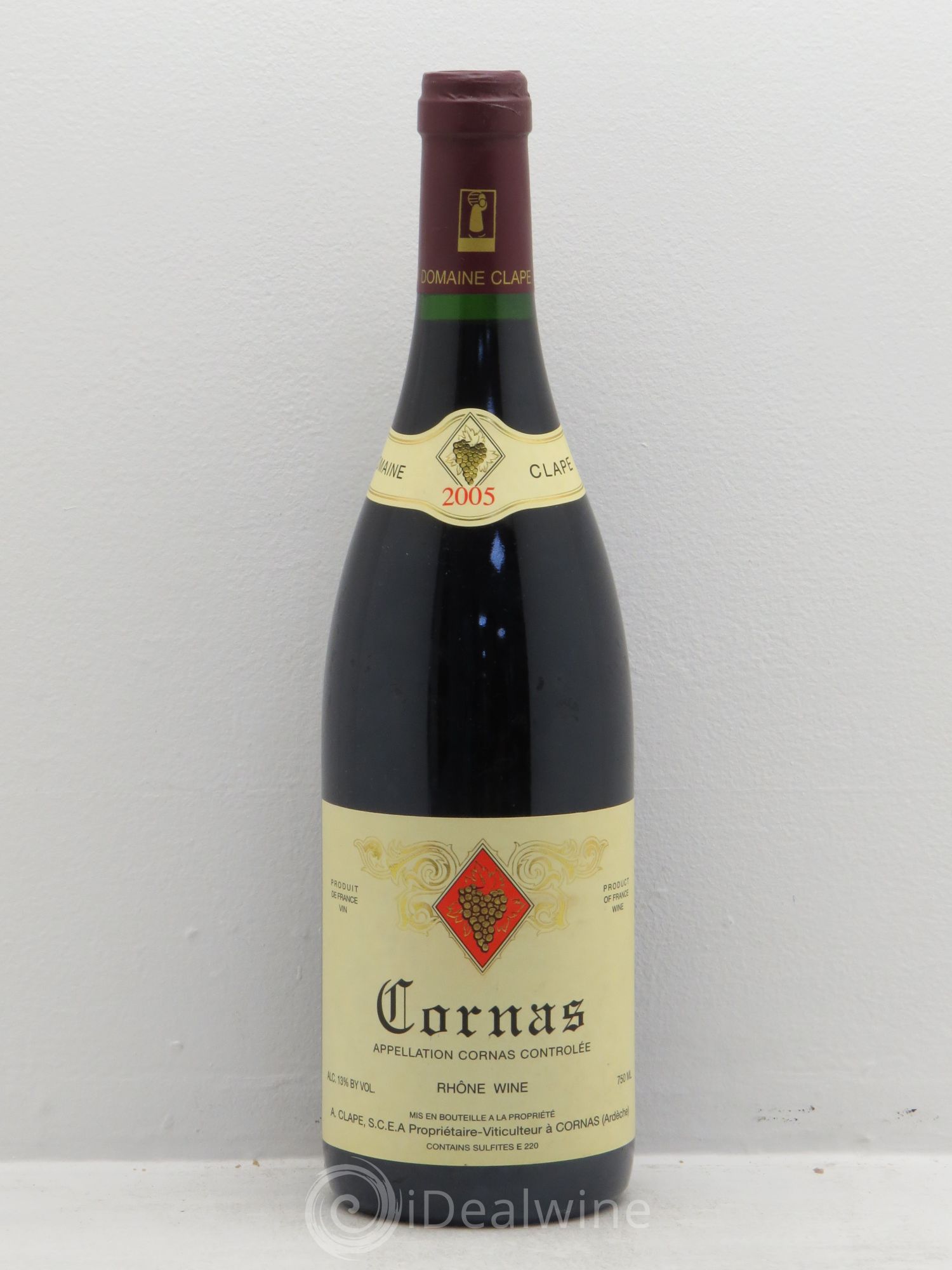 Cornas Auguste Clape 2005 - Lot de 1 bouteille - 0