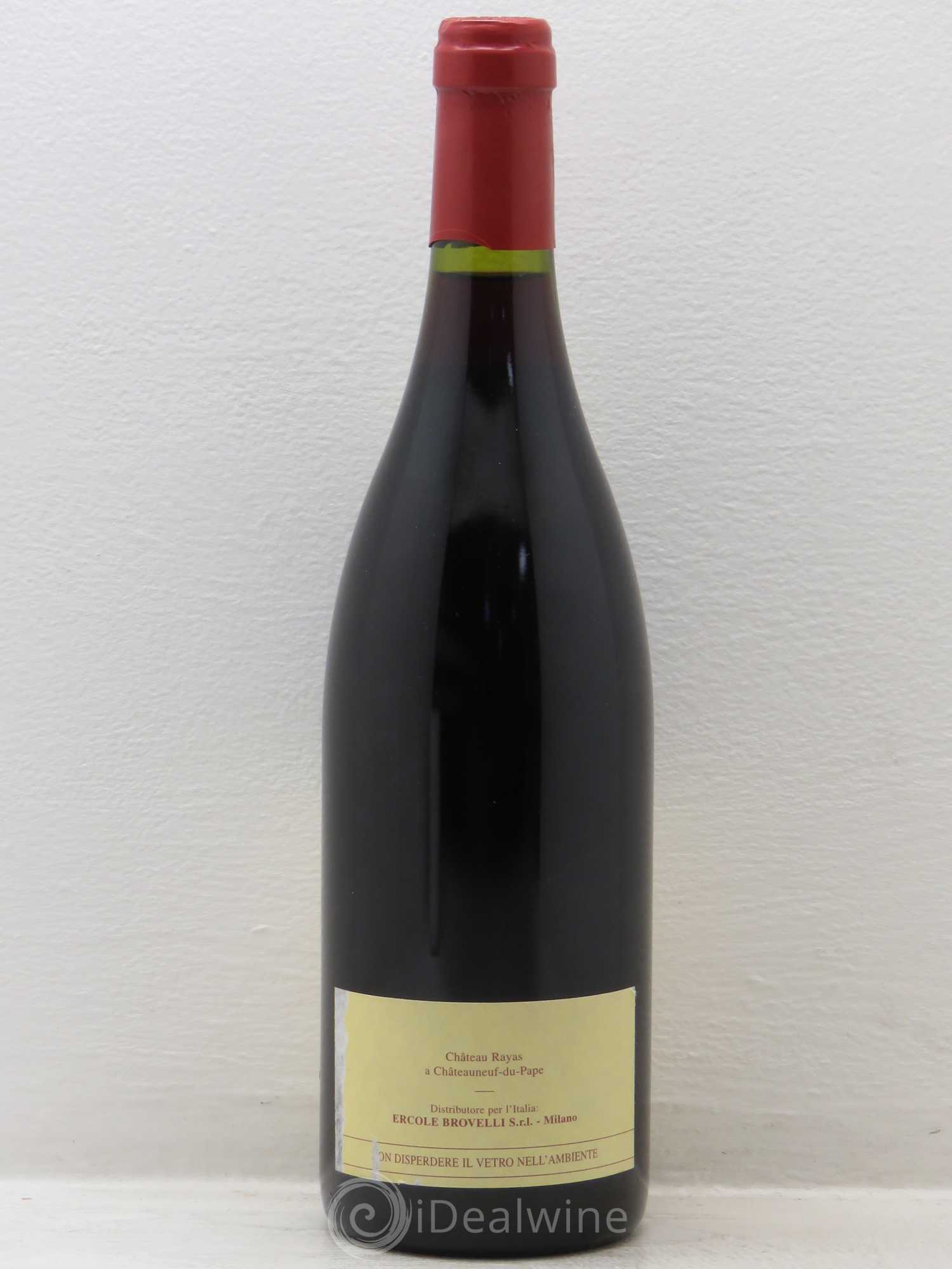 Châteauneuf-du-Pape Château Rayas Emmanuel Reynaud 2004 - Lot de 1 bouteille - 1