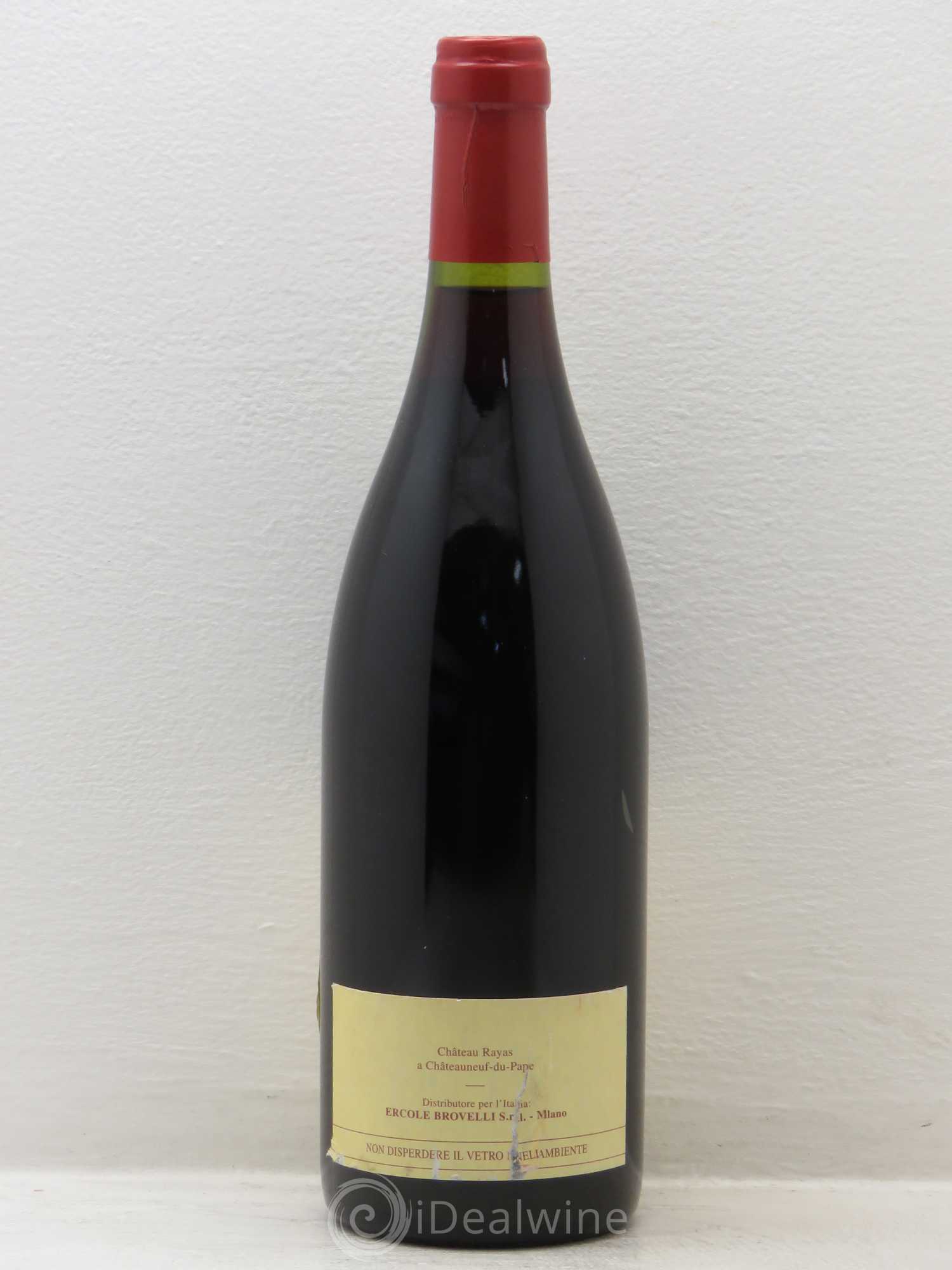 Châteauneuf-du-Pape Château Rayas Emmanuel Reynaud 2004 - Lot de 1 bouteille - 1