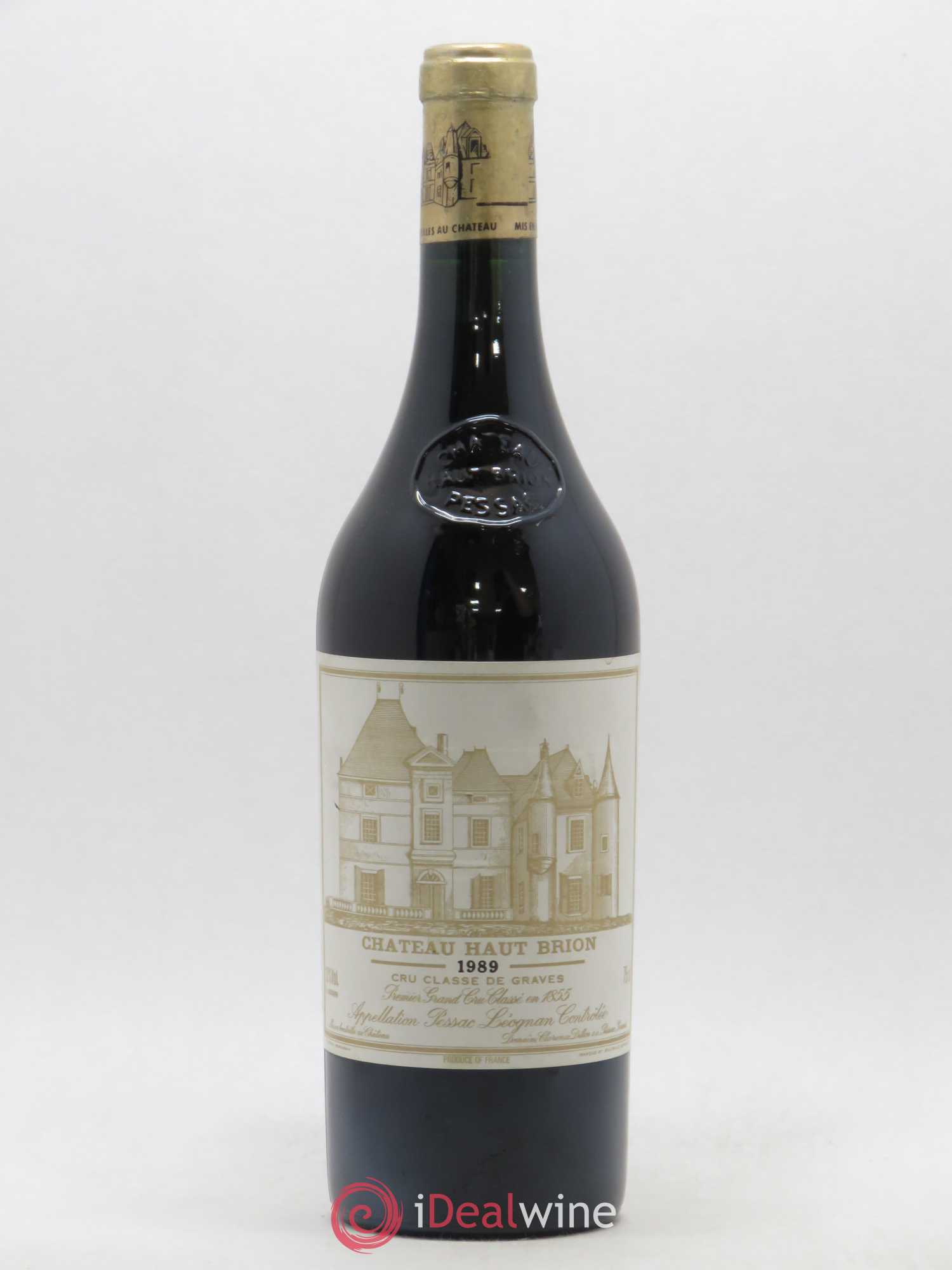 Château Haut Brion 1er Grand Cru Classé 1989 - Lot de 1 bouteille - 0
