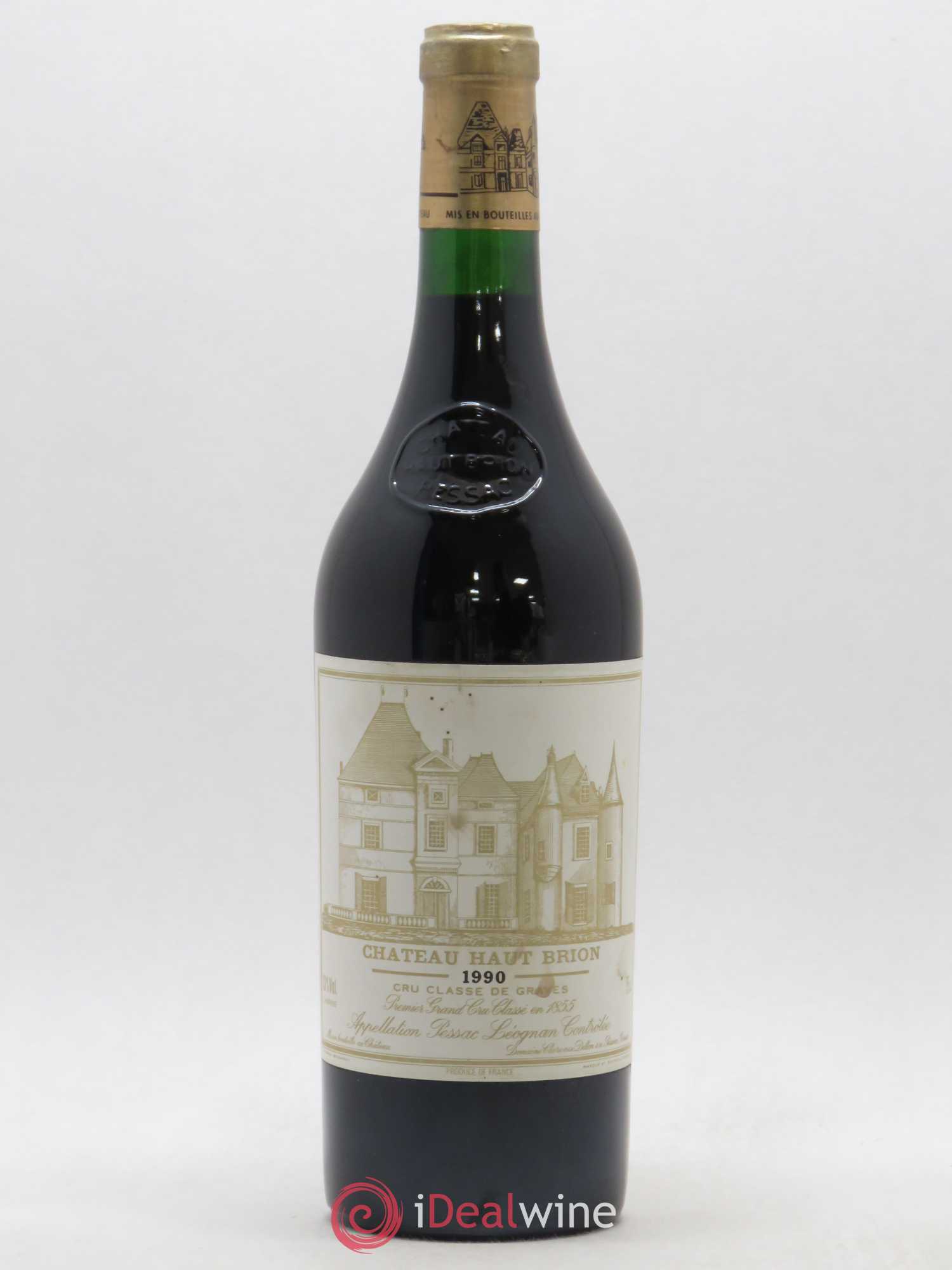 Château Haut Brion 1er Grand Cru Classé 1990 - Lot de 1 bouteille - 0
