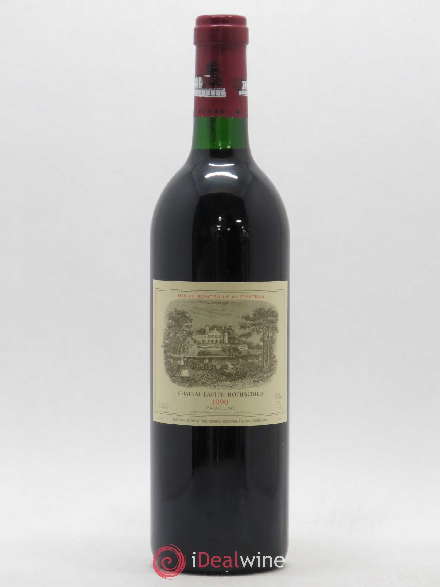 Château Lafite Rothschild 1er Grand Cru Classé 1990 - Lot de 1 bouteille - 0