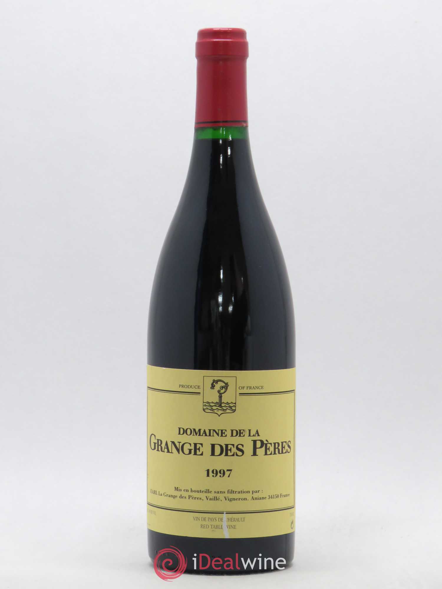 Pays d'Hérault Grange des Pères Laurent Vaillé 1997 - Lot de 1 bouteille - 0