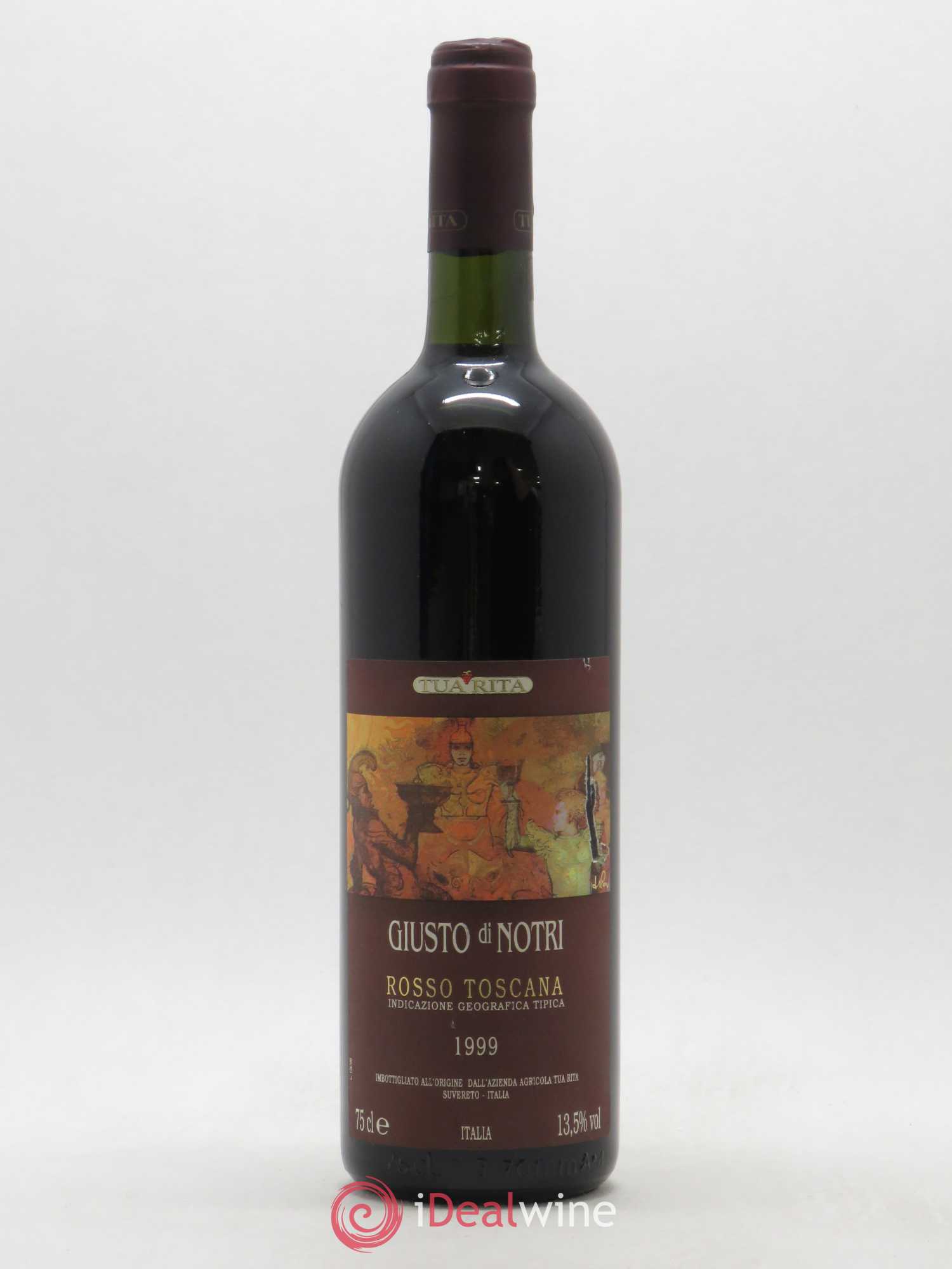 Toscana IGT Tua Rita Giusto di Notri 1999 - Lot de 1 bouteille - 0