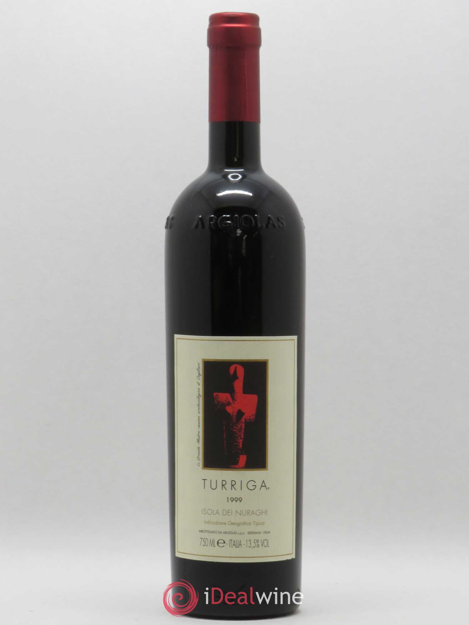 Sardaigne Isola dei Nuraghi IGT Turriga Argiolas 1999 - Posten von 1 Flasche - 0
