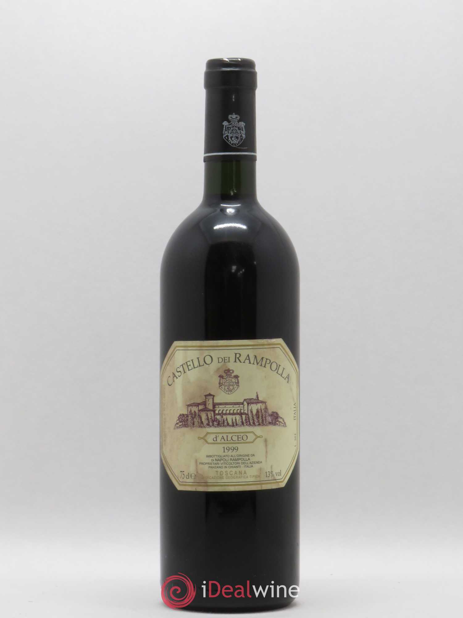 Toscana IGT Castello Dei Rampolla Vigna d'Alceo 1999 - Lot de 1 bouteille - 0