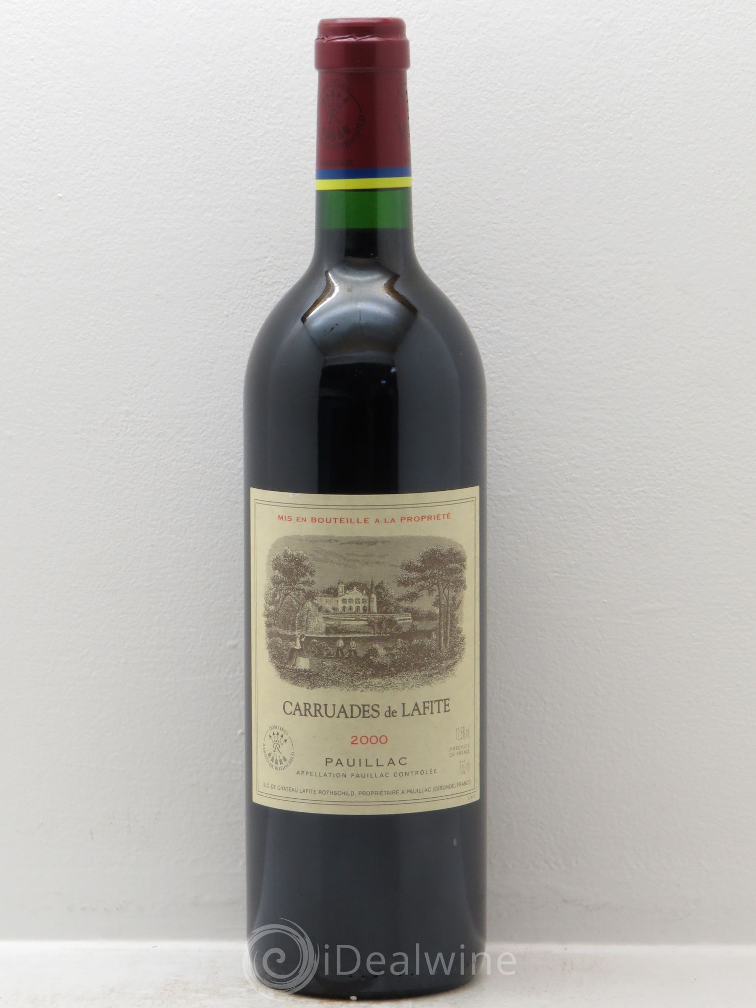 Carruades de Lafite Rothschild Second Vin 2000 - Lot de 1 bouteille - 0