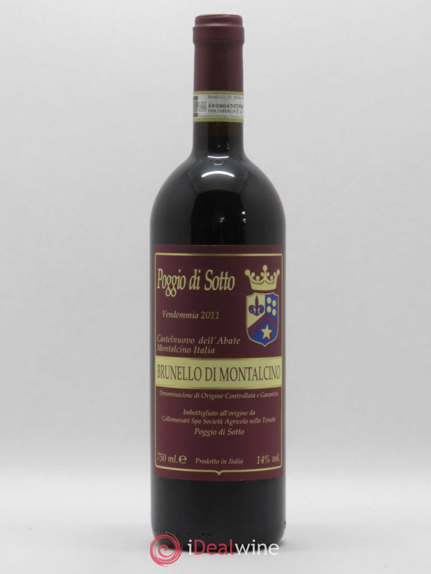Brunello di Montalcino DOCG Poggio di Sotto 2011 - Lot de 1 bouteille - 0