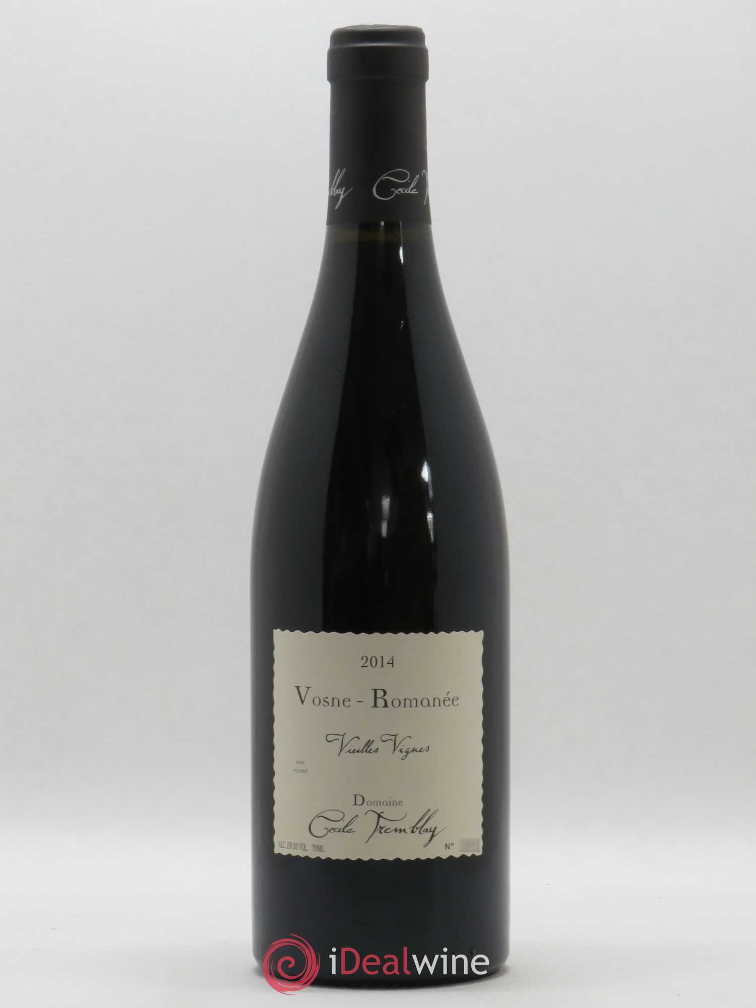 Vosne-Romanée Vieilles Vignes Cécile Tremblay 2014 - Lot de 1 bouteille - 0