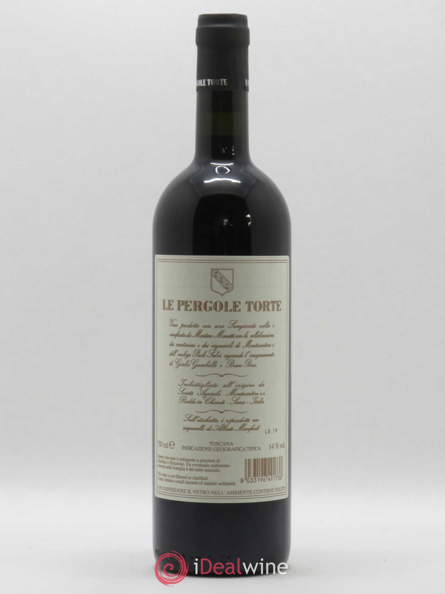 Toscana IGT Montevertine Le Pergole Torte Famille Manetti 2016 - Lot de 1 bouteille - 1