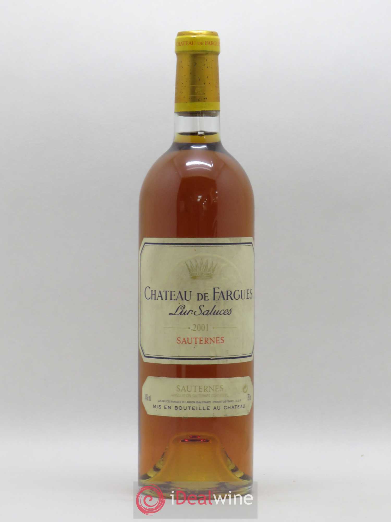 Château de Fargues 2001 - Lotto di 1 bottiglia - 0