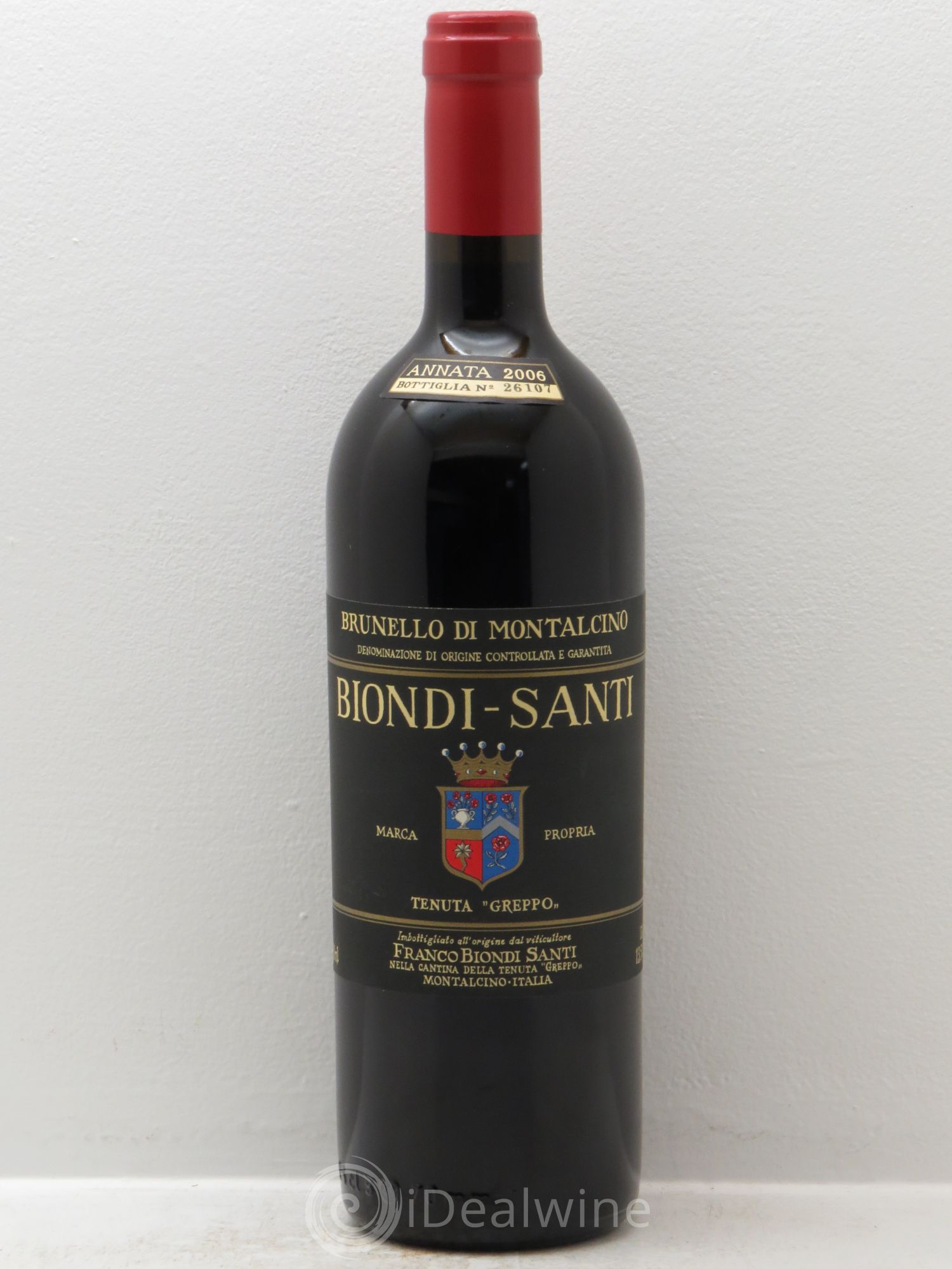 Brunello di Montalcino Biondi Santi Tenuta Greppo 2006 - Posten von 1 Flasche - 0