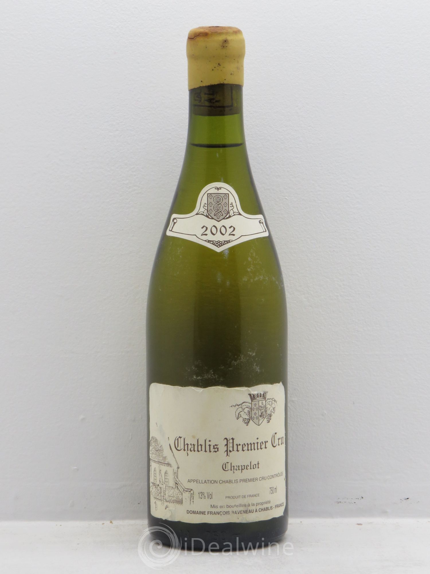 Chablis 1er Cru Chapelot Raveneau (Domaine) 2002 - Lot de 1 bouteille - 0