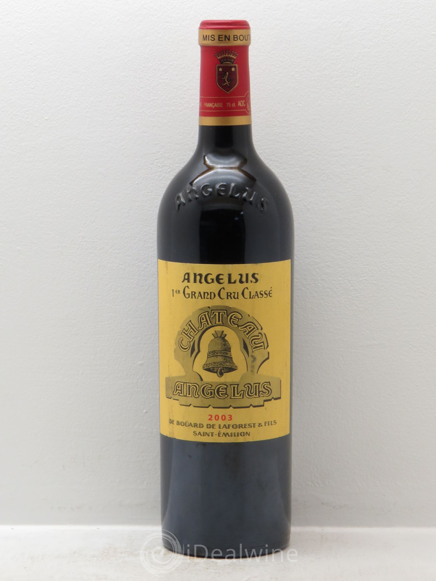 Château Angélus 1er Grand Cru Classé A 2003 - Lot de 1 bouteille - 0