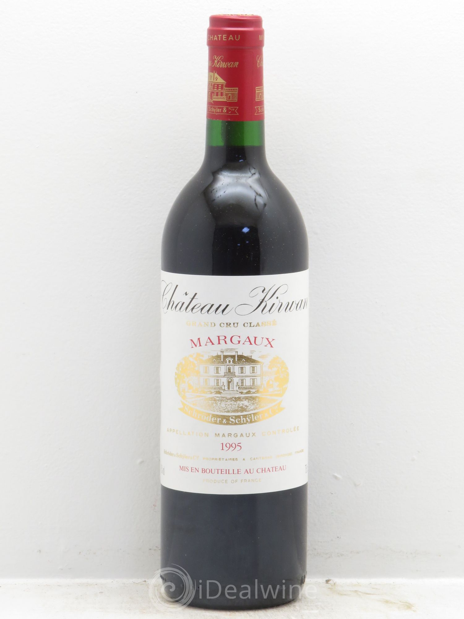 Château Kirwan 3ème Grand Cru Classé 1995 - Lot de 1 bouteille - 0