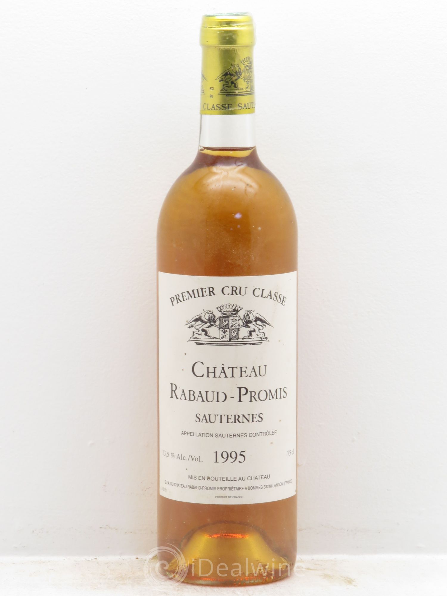Château Rabaud Promis 1er Grand Cru Classé 1995 - Posten von 1 Flasche - 0