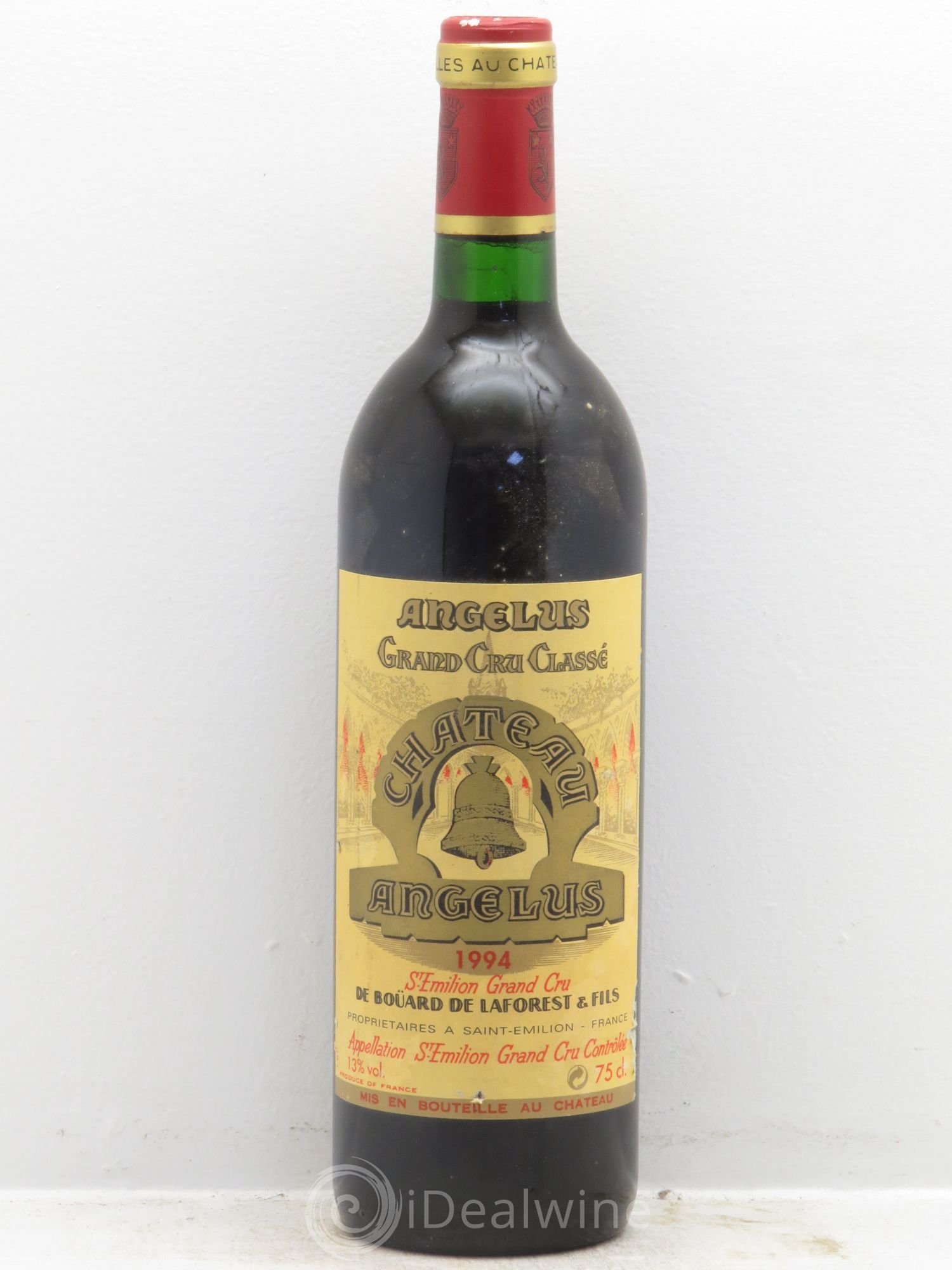 Château Angélus 1er Grand Cru Classé A 1994 - Lot de 1 bouteille - 0