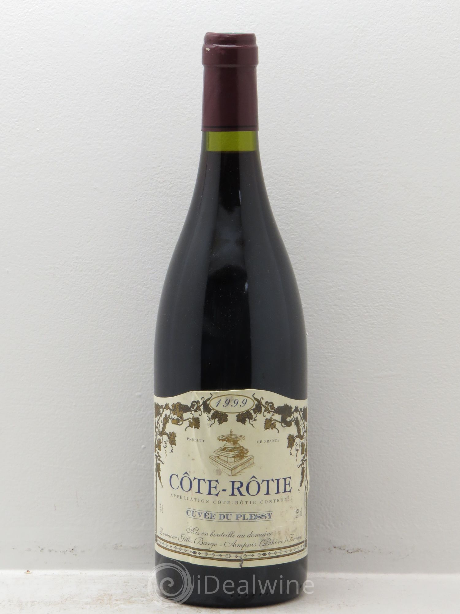 Côte-Rôtie Cuvée du Plessy 1999 - Lot de 6 bouteilles - 0
