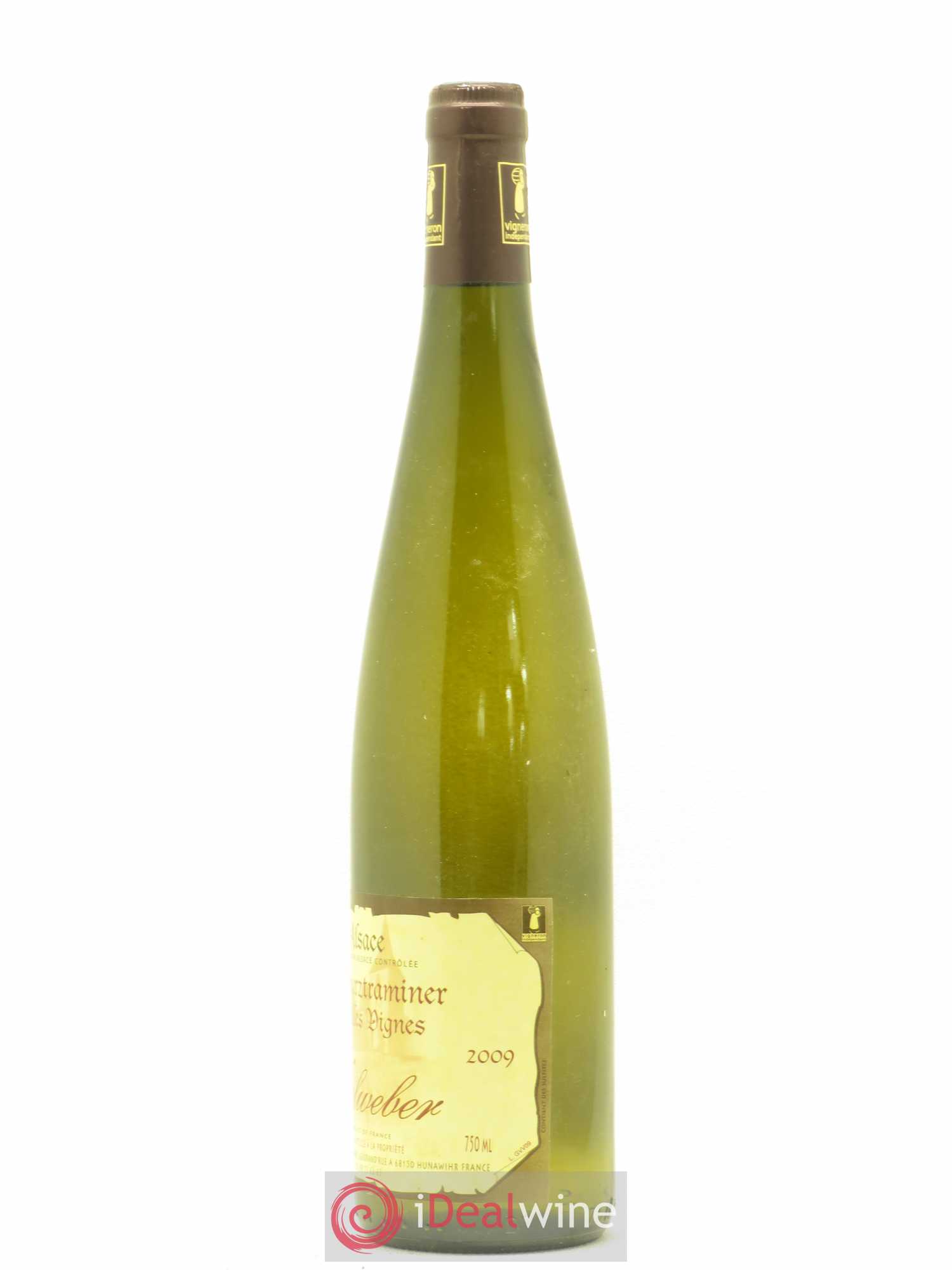 Gewurztraminer Vieilles Vignes Domaine Vielweber 2009 - Lot de 1 bouteille - 1
