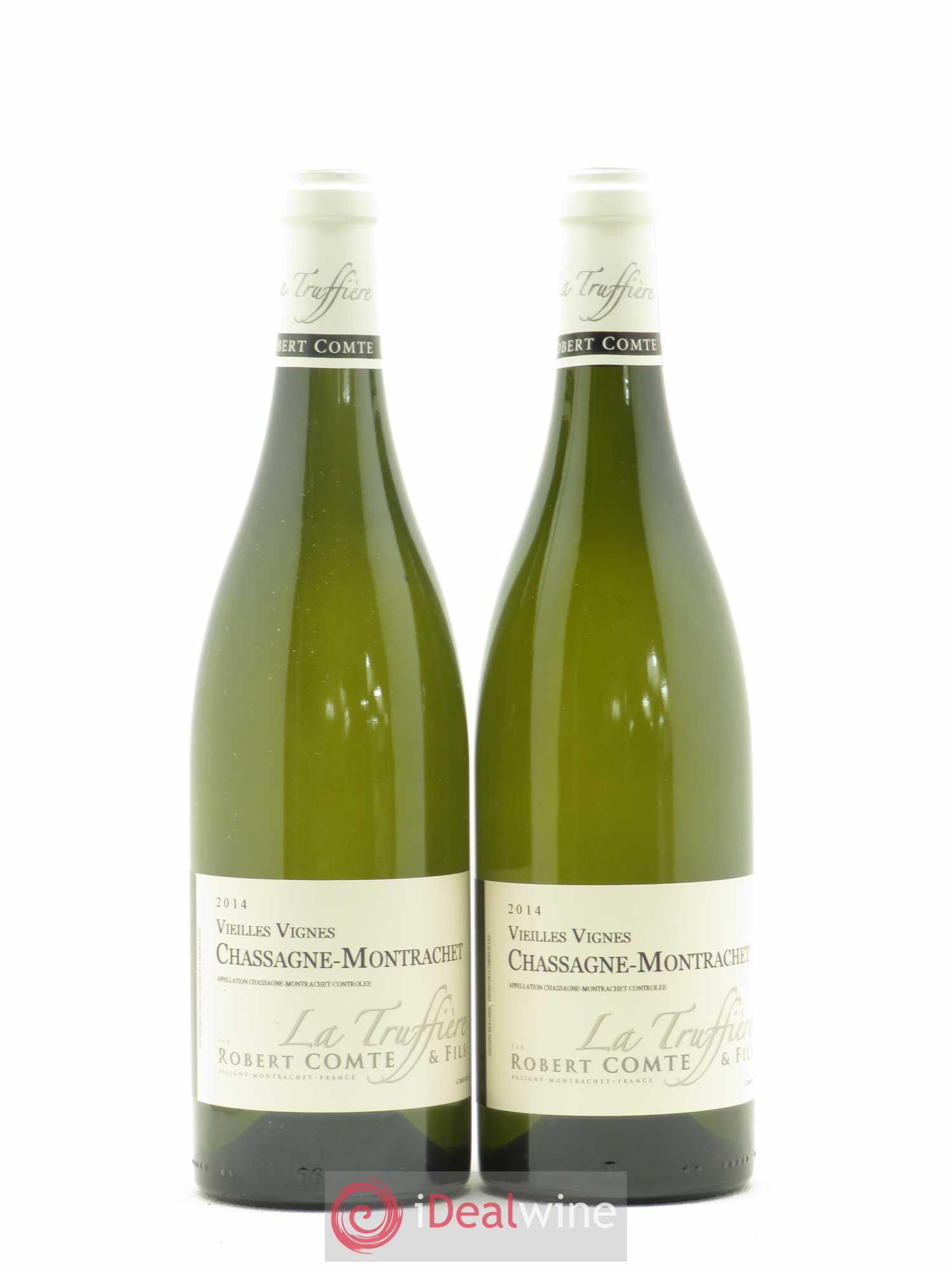 Chassagne-Montrachet Vieilles Vignes La Truffière Robert Comte 2014 - Lot de 2 bouteilles - 0