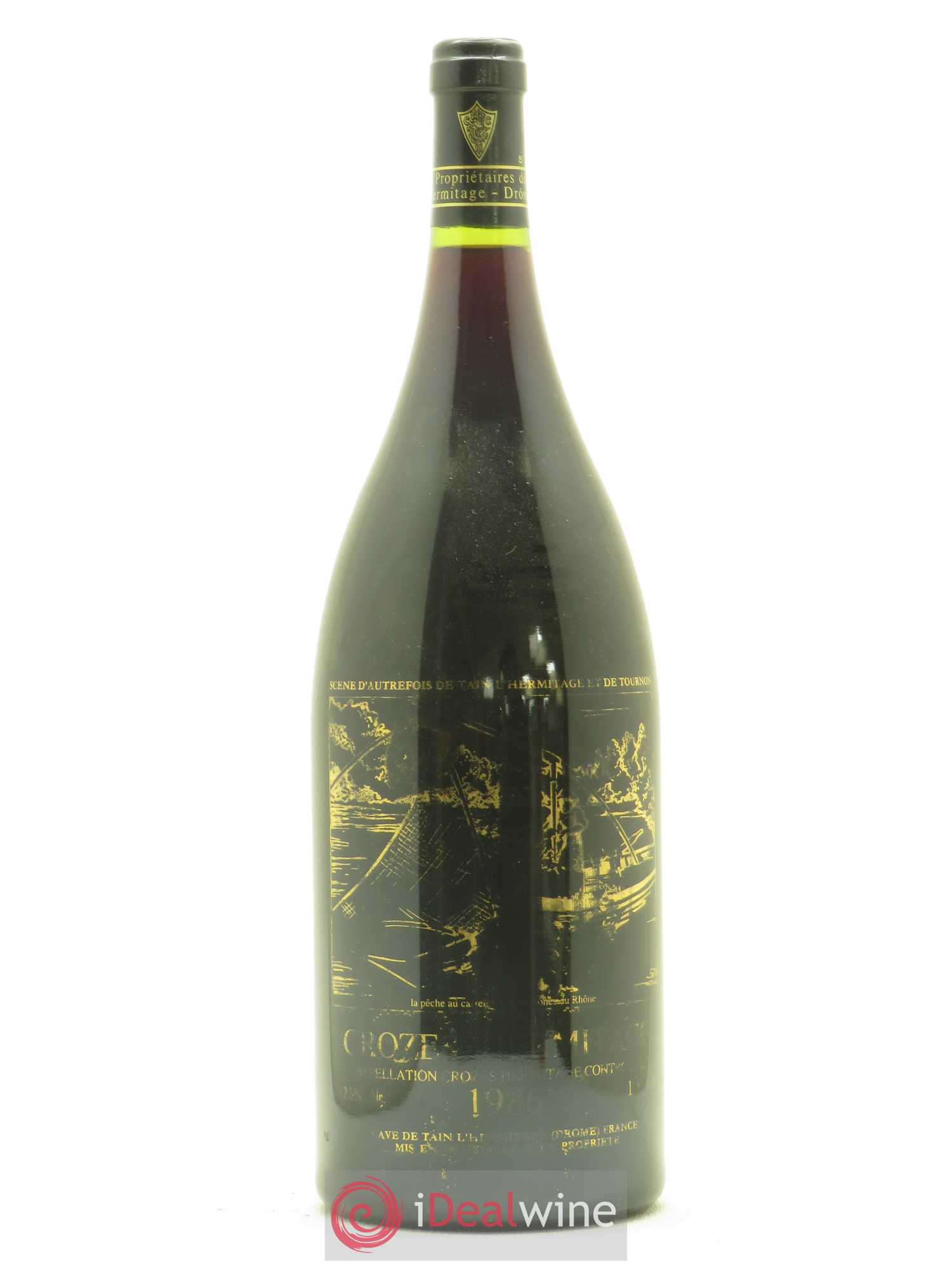 Crozes-Hermitage Cave de Vacqueyras 1986 - Posten von 1 Magnum - 0