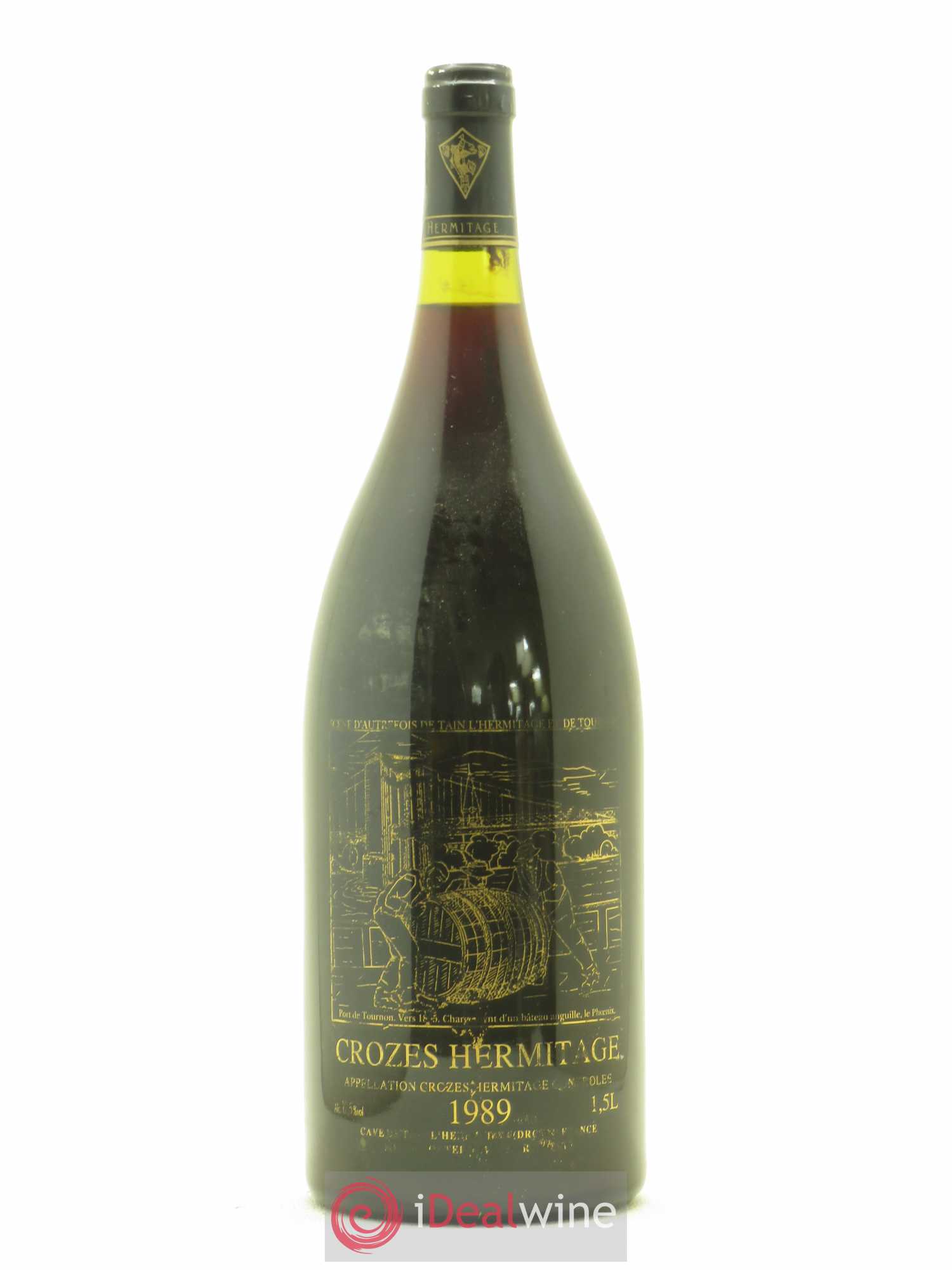 Crozes-Hermitage Cave de Vacqueyras 1989 - Posten von 1 Magnum - 0