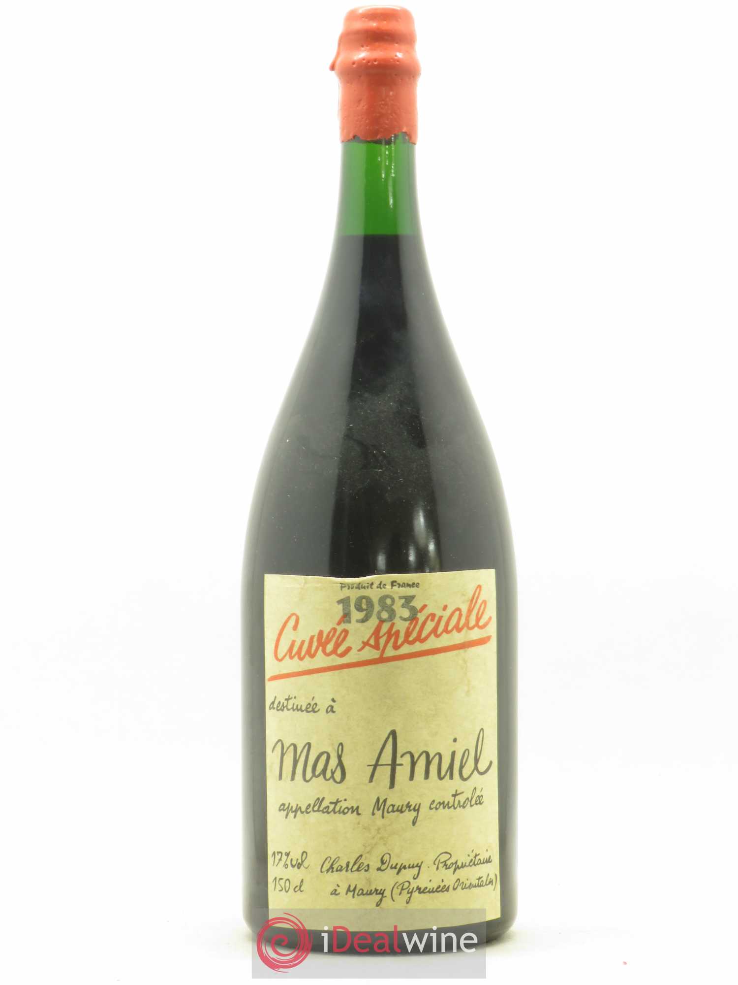 Maury Vin Doux Naturel Cuvée Spéciale Domaine Mas Amiel 1983 - Posten von 1 Magnum - 0