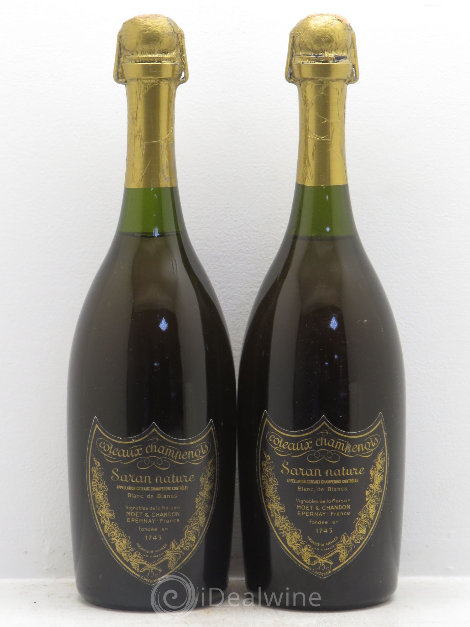 Saran Blanc de Blancs Moët et Chandon - Lot de 2 bouteilles - 0