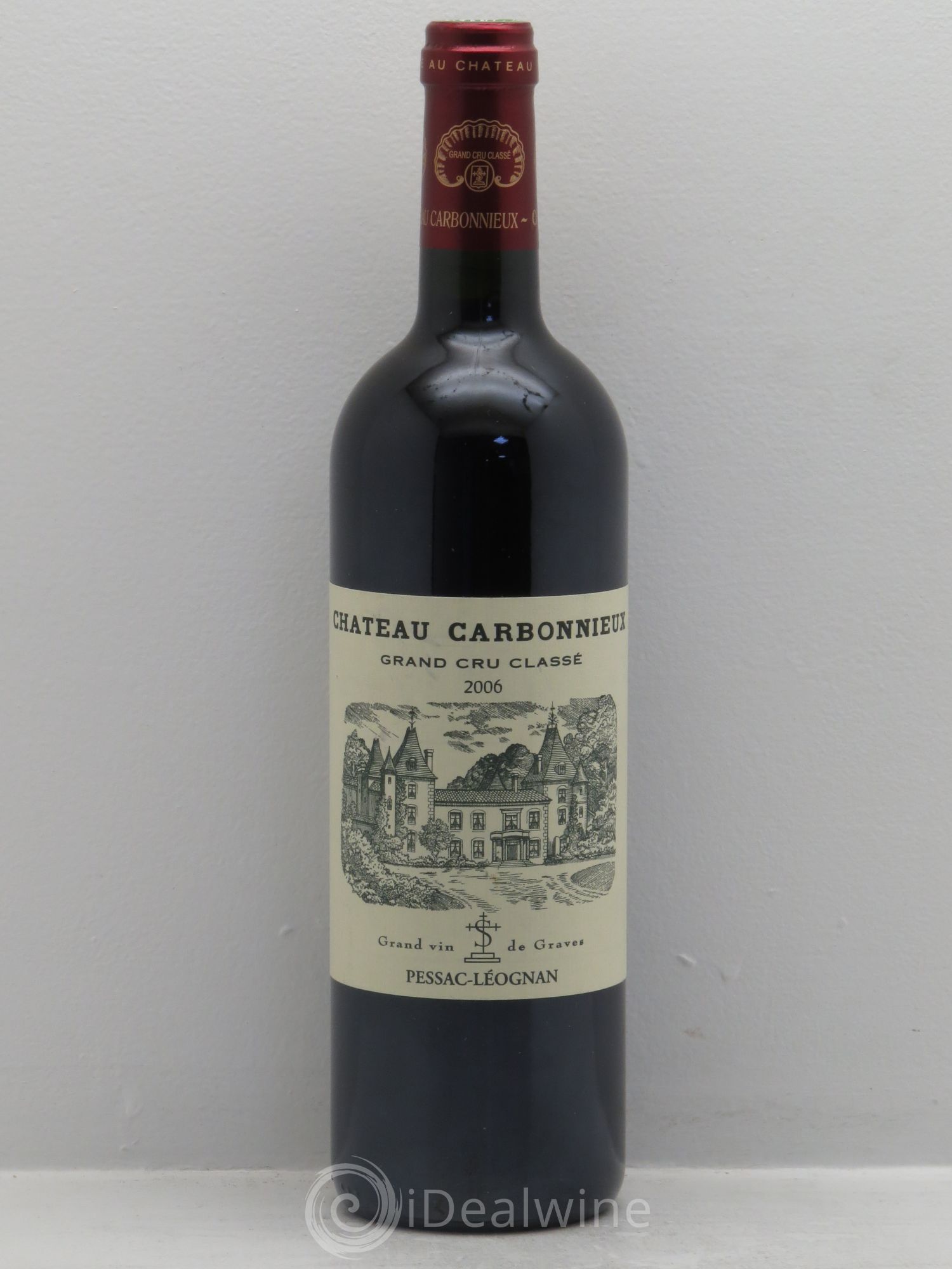 Château Carbonnieux Cru Classé de Graves 2006 - Lot de 1 bouteille - 0