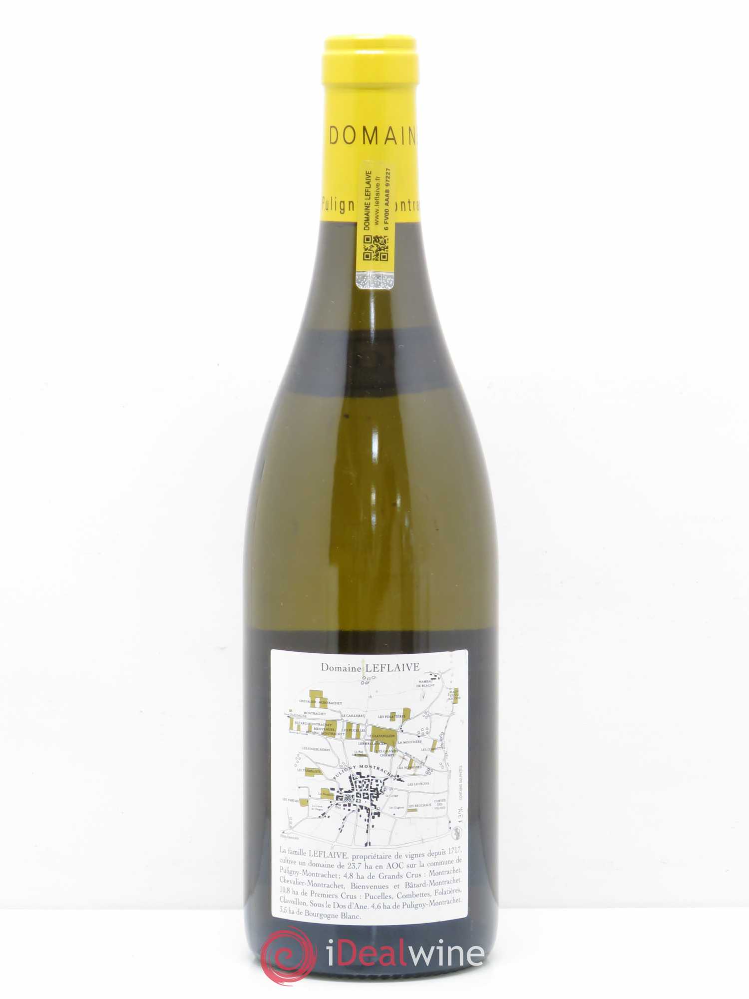 Puligny-Montrachet 1er Cru Les Folatières Leflaive (Domaine) 2012 - Lot de 1 bouteille - 1