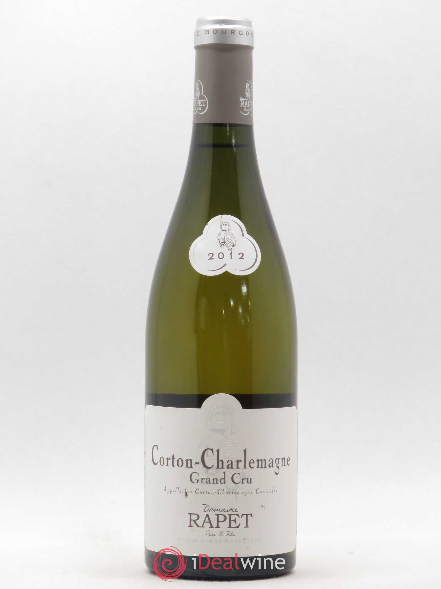 Corton-Charlemagne Grand Cru Rapet Père & Fils 2012 - Lot de 1 bouteille - 0