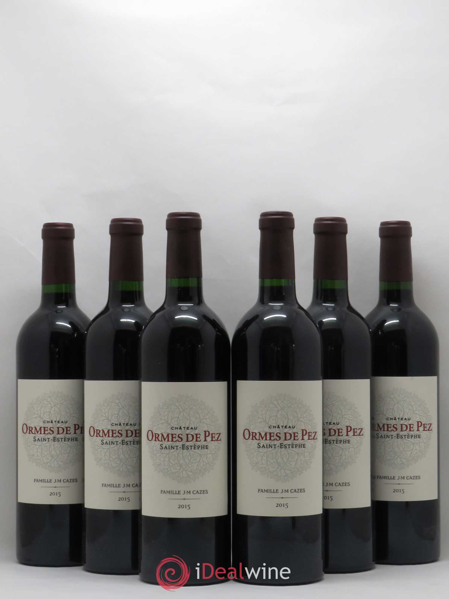 Château les Ormes de Pez 2015 - Lot de 6 bouteilles - 0
