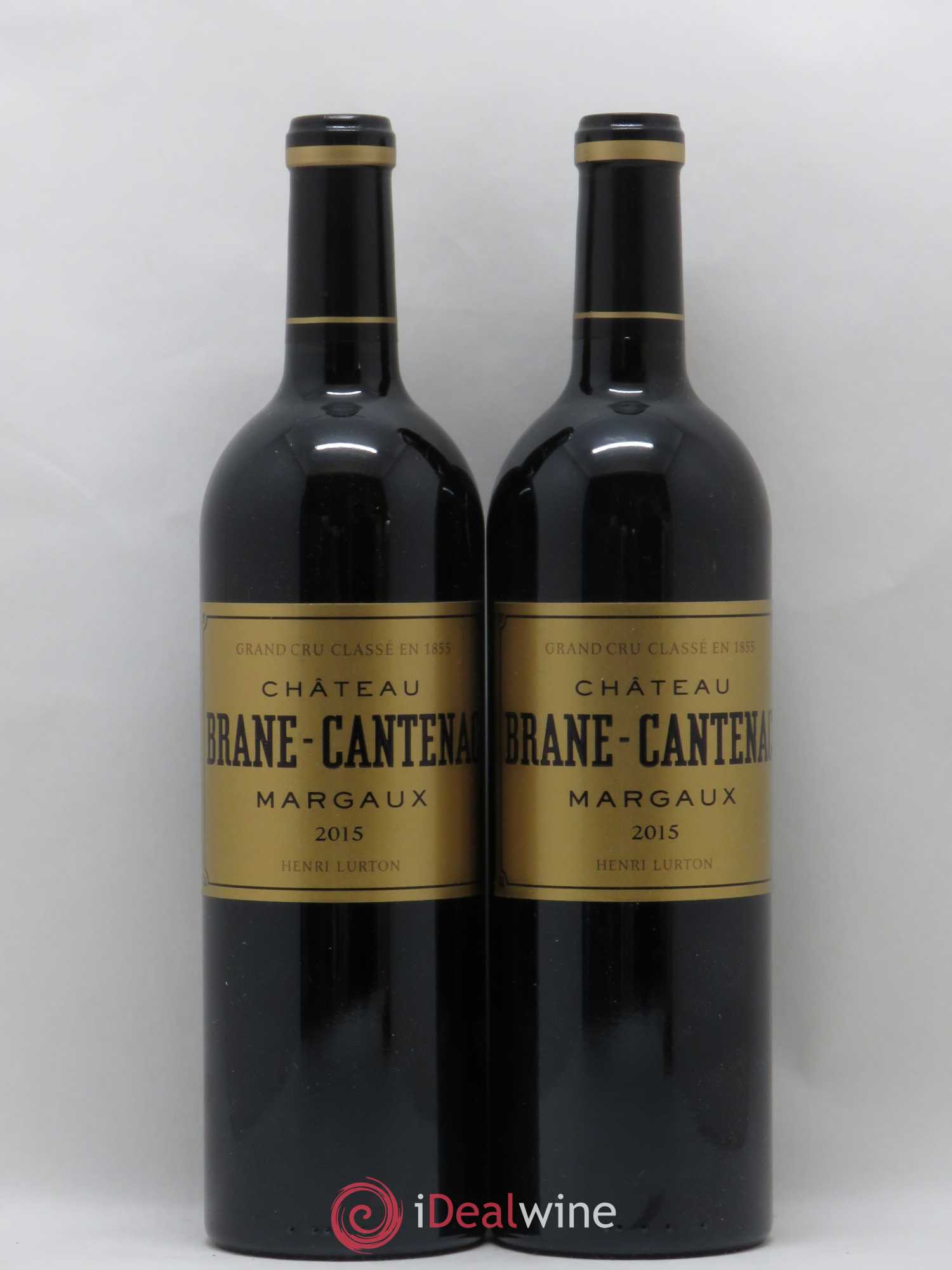Château Brane Cantenac 2ème Grand Cru Classé 2015 - Lot de 2 bouteilles - 0