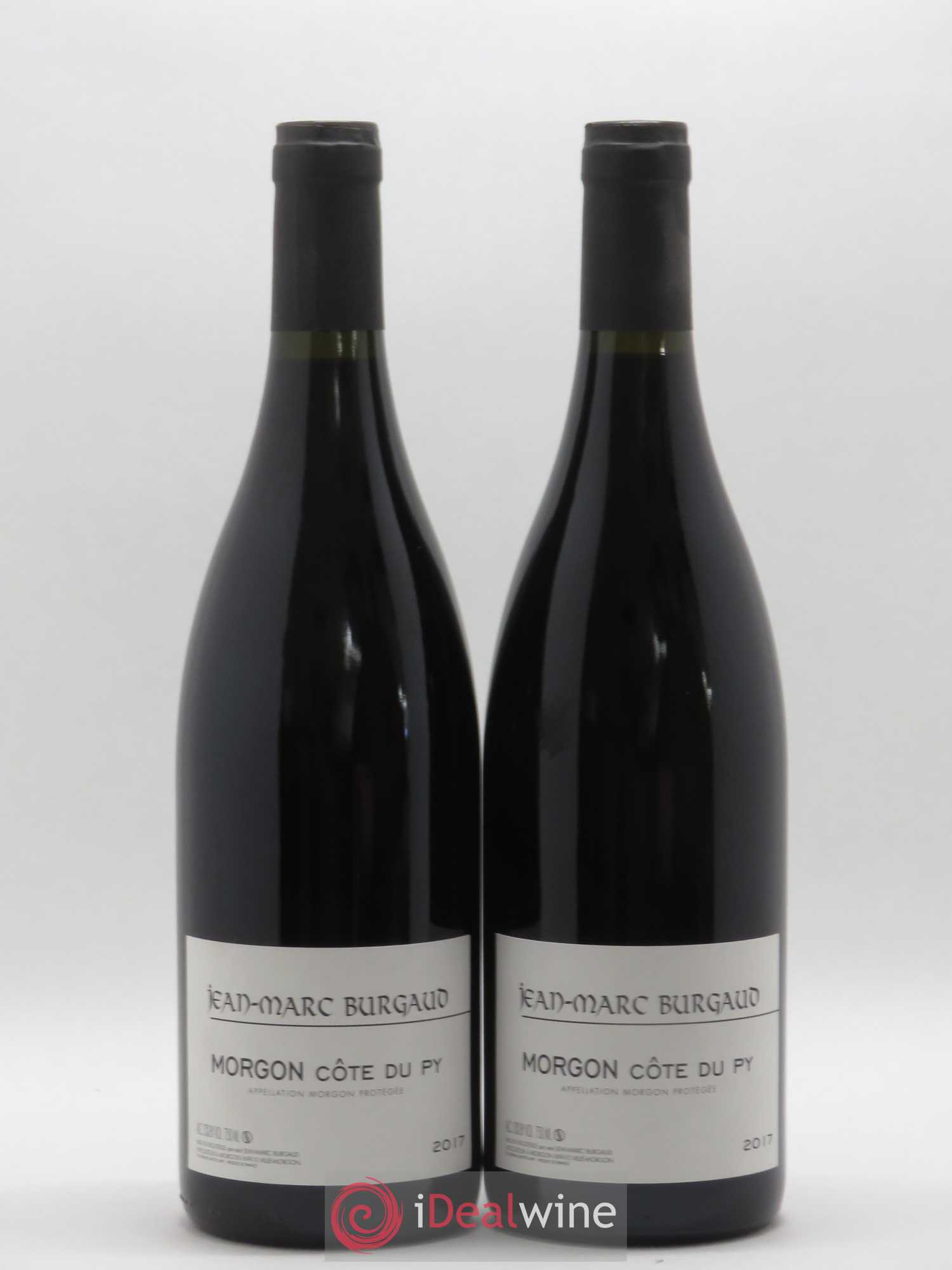 Morgon Côte du Py Jean-Marc Burgaud (Domaine) (sans prix de réserve) 2017 - Lot de 2 bouteilles - 0