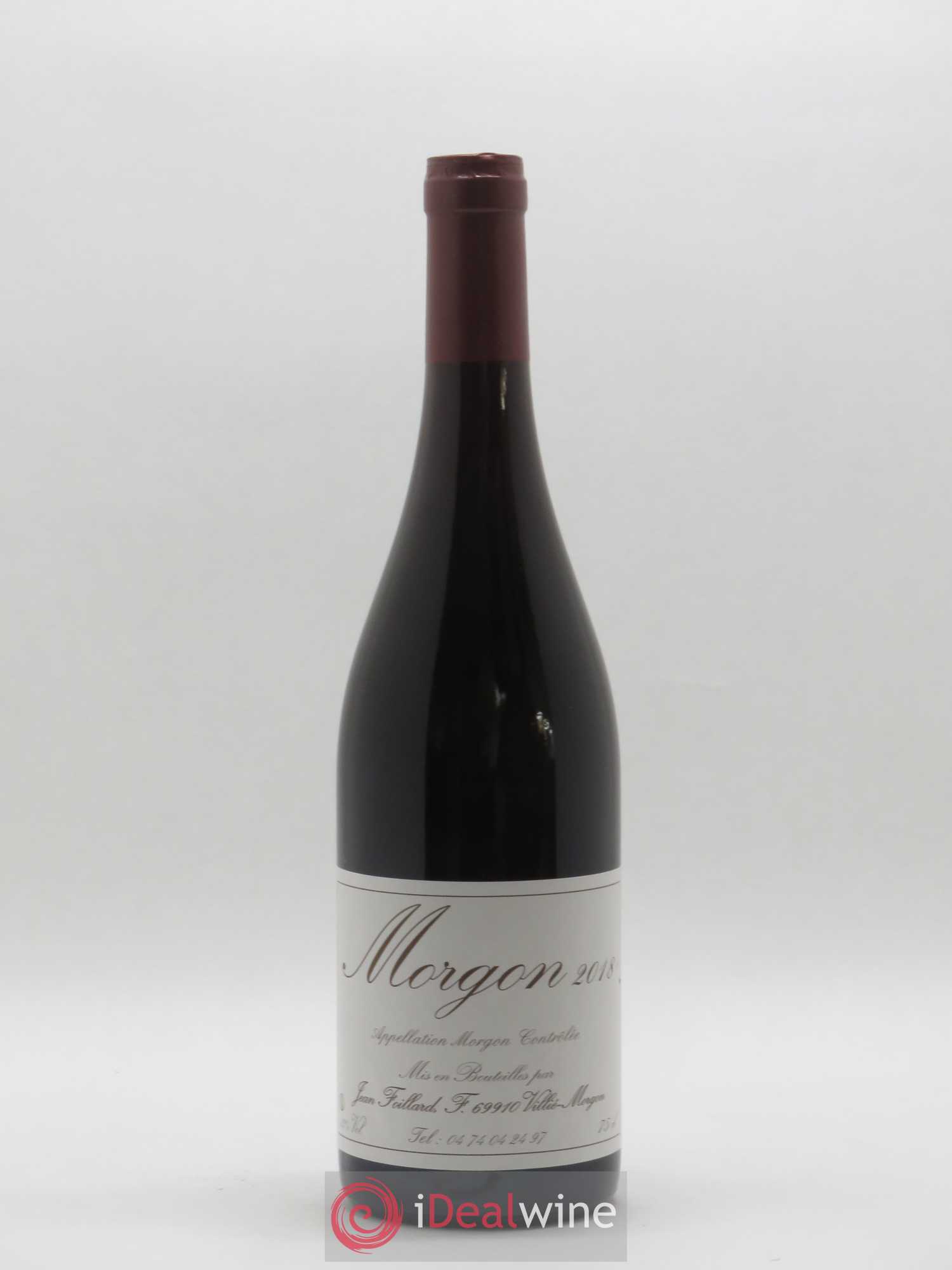Morgon Jean Foillard (sans prix de réserve) 2018 - Lot de 1 bouteille - 0
