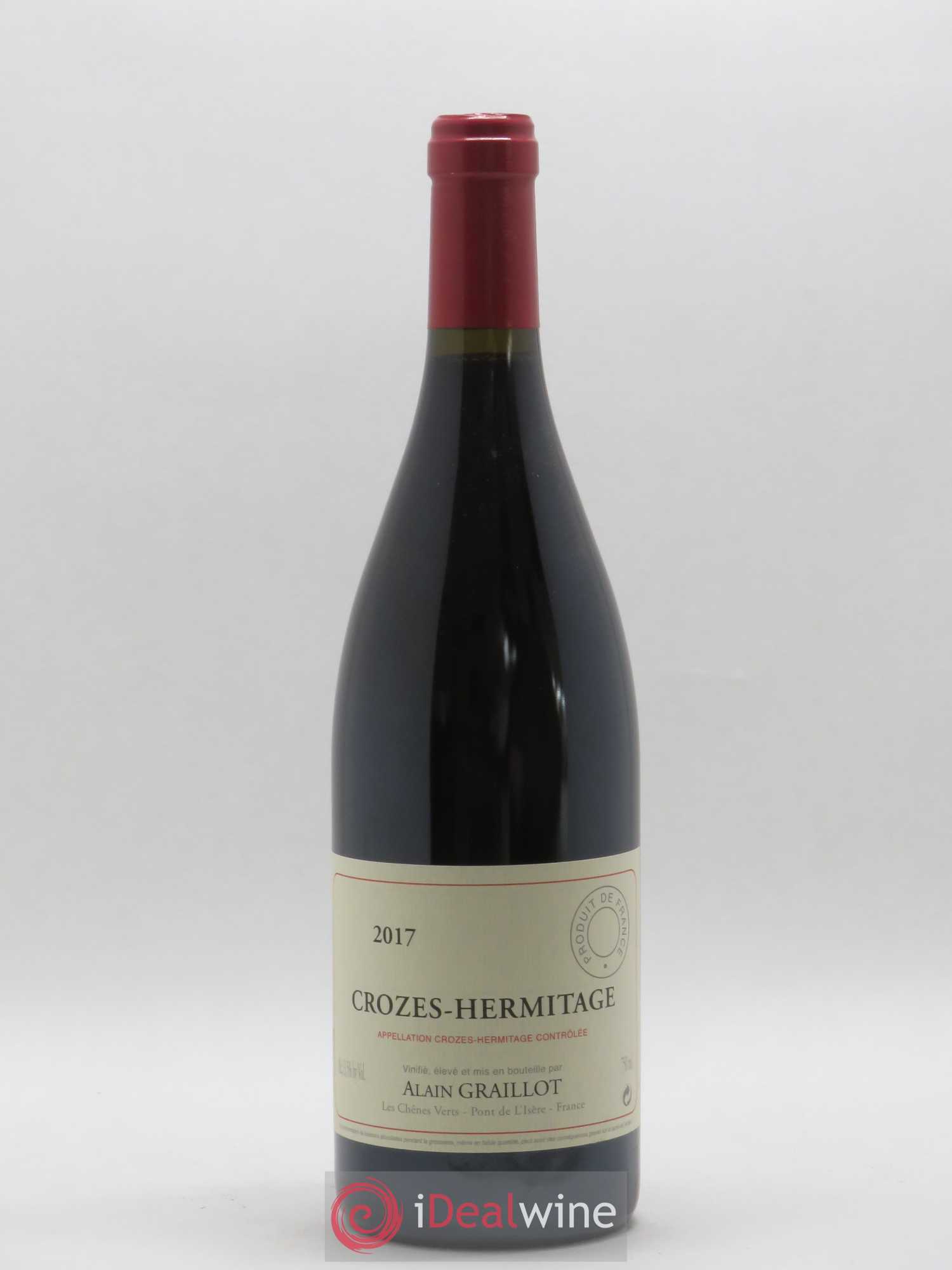 Crozes-Hermitage Domaine Graillot (sans prix de réserve) 2017 - Lot de 1 bouteille - 0