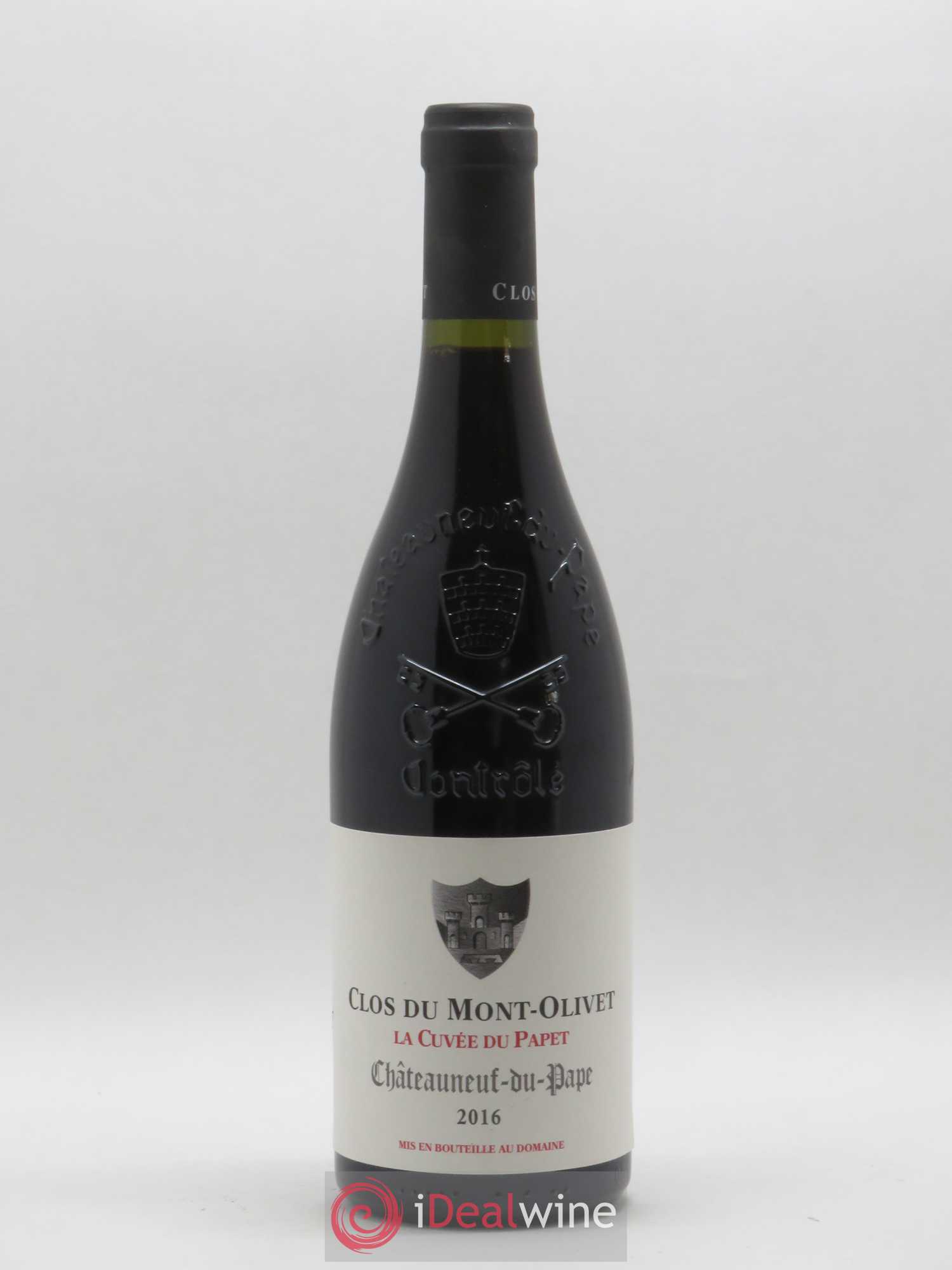 Châteauneuf-du-Pape Cuvée du Papet Clos du Mont-Olivet (sans prix de réserve) 2016 - Lot de 1 bouteille - 0