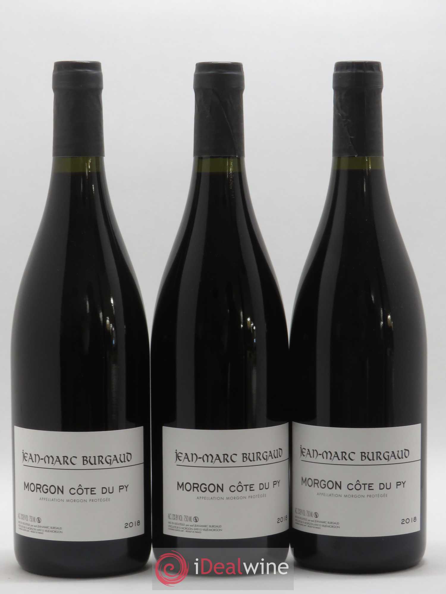 Morgon Côte du Py Jean-Marc Burgaud (Domaine) (senza prezzo di riserva) 2018 - Lotto di 6 bottiglie - 2