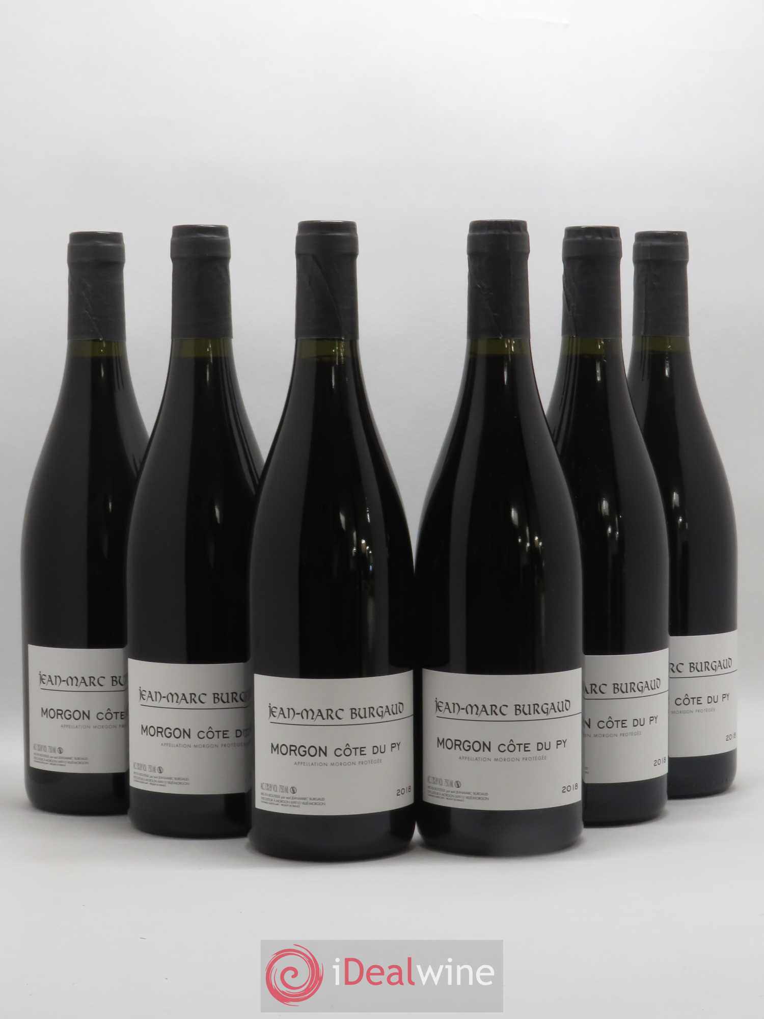 Morgon Côte du Py Jean-Marc Burgaud (Domaine) (senza prezzo di riserva) 2018 - Lotto di 6 bottiglie - 0