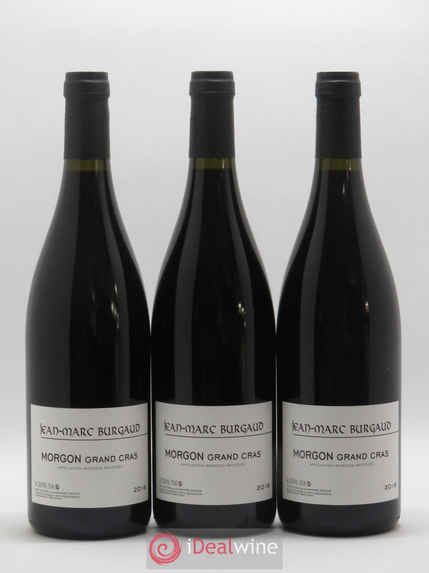 Morgon Grand Cras Jean-Marc Burgaud (Domaine)  (sans prix de réserve) 2018 - Lot de 6 bouteilles - 1