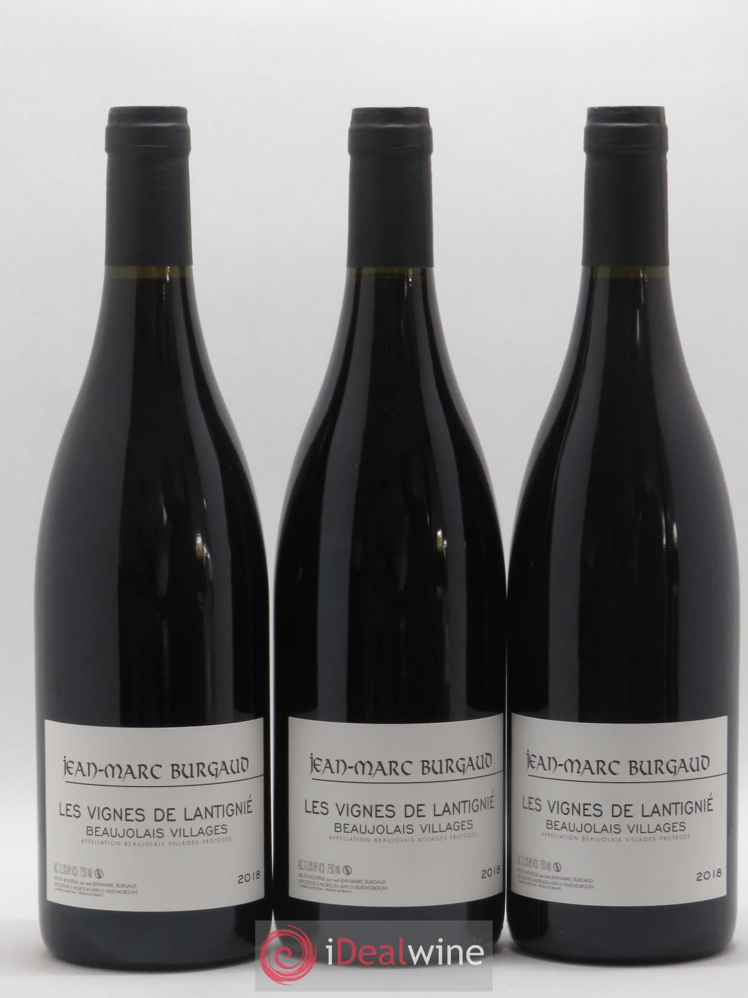 Beaujolais Villages Les Vignes de Lantignie Jean-Marc Burgaud (Domaine) (sans prix de réserve) 2018 - Lot de 6 bouteilles - 2