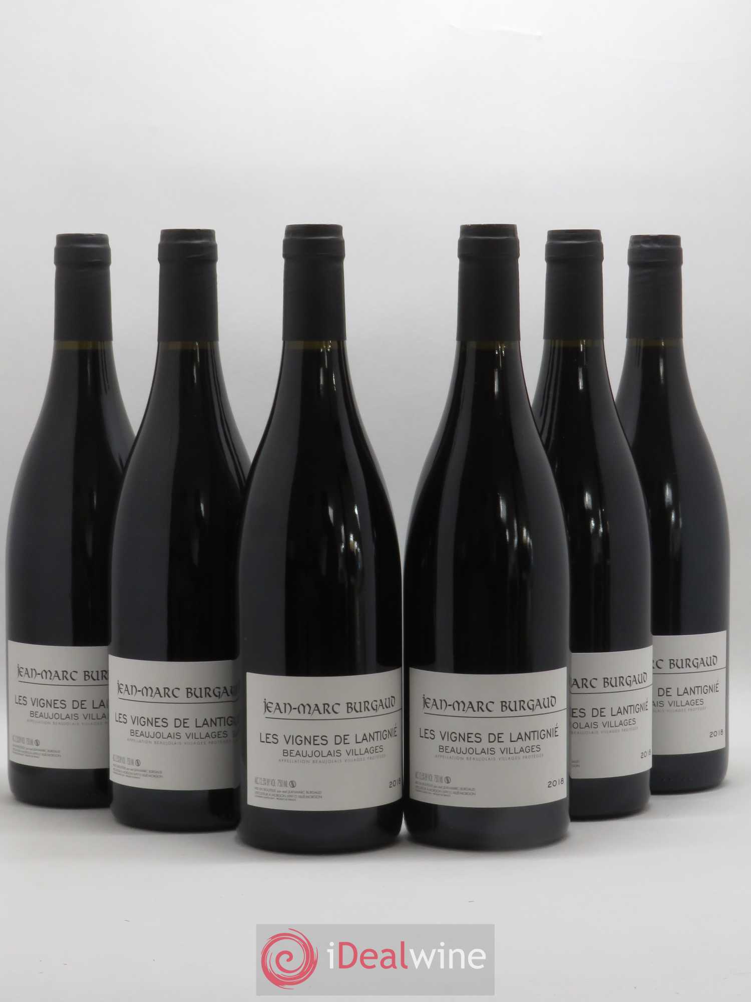 Beaujolais Villages Les Vignes de Lantignie Jean-Marc Burgaud (Domaine) (sans prix de réserve) 2018 - Lot de 6 bouteilles - 0