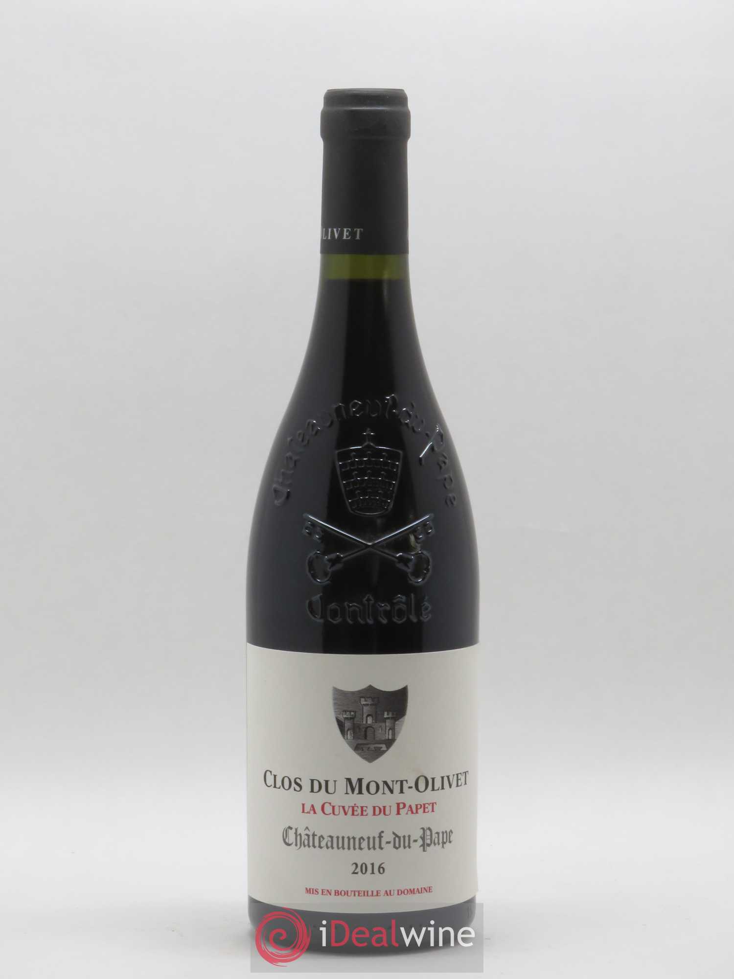Châteauneuf-du-Pape Cuvée du Papet Clos du Mont-Olivet (sans prix de réserve) 2016 - Lot de 1 bouteille - 0