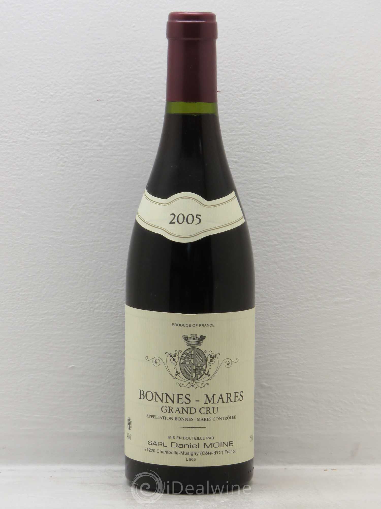 Bonnes-Mares Grand Cru 2005 - Lot de 1 bouteille - 0