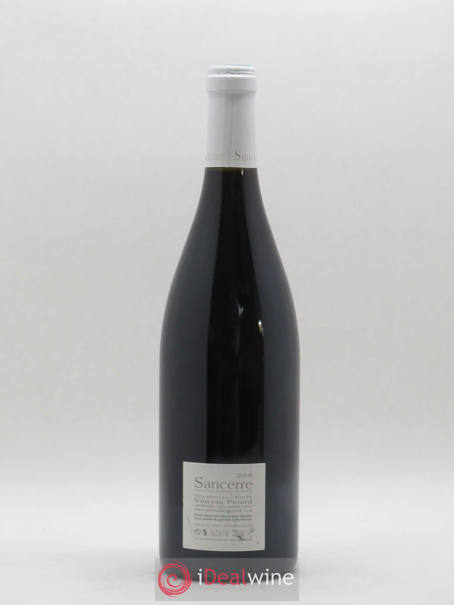 Sancerre Vincent Pinard (sans prix de réserve) 2018 - Lot de 1 bouteille - 1