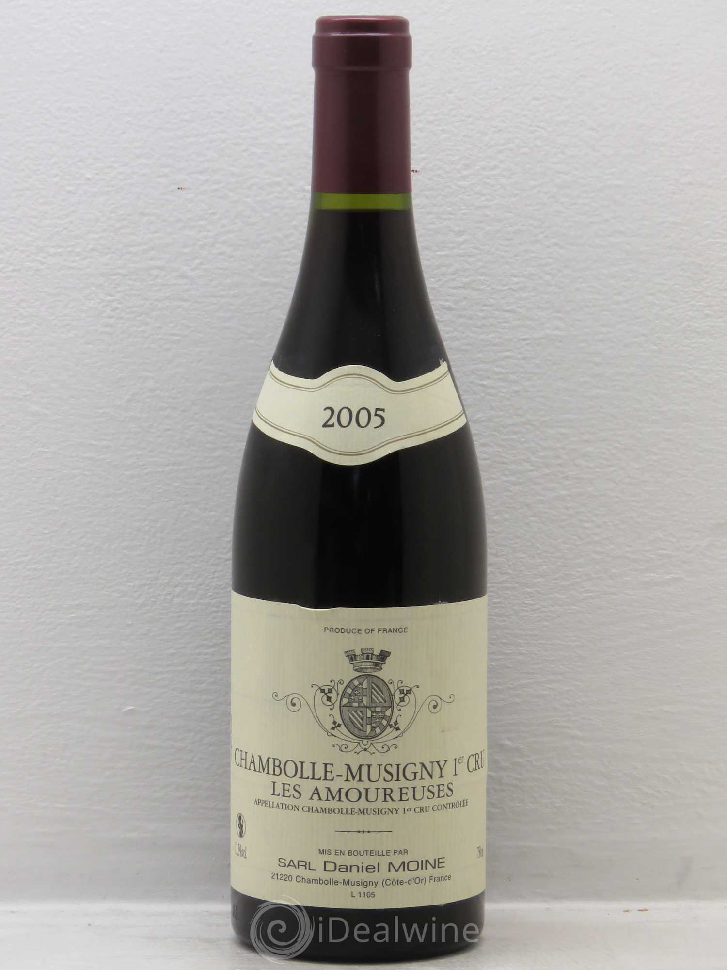 Chambolle-Musigny 1er Cru Domaine Daniel Moine 2005 - Posten von 1 Flasche - 0