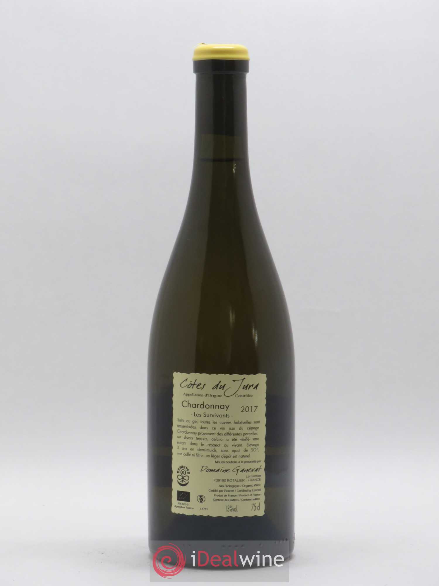 Côtes du Jura Les Survivants Jean-François Ganevat (Domaine) (sans prix de réserve) 2017 - Lot de 1 bouteille - 1